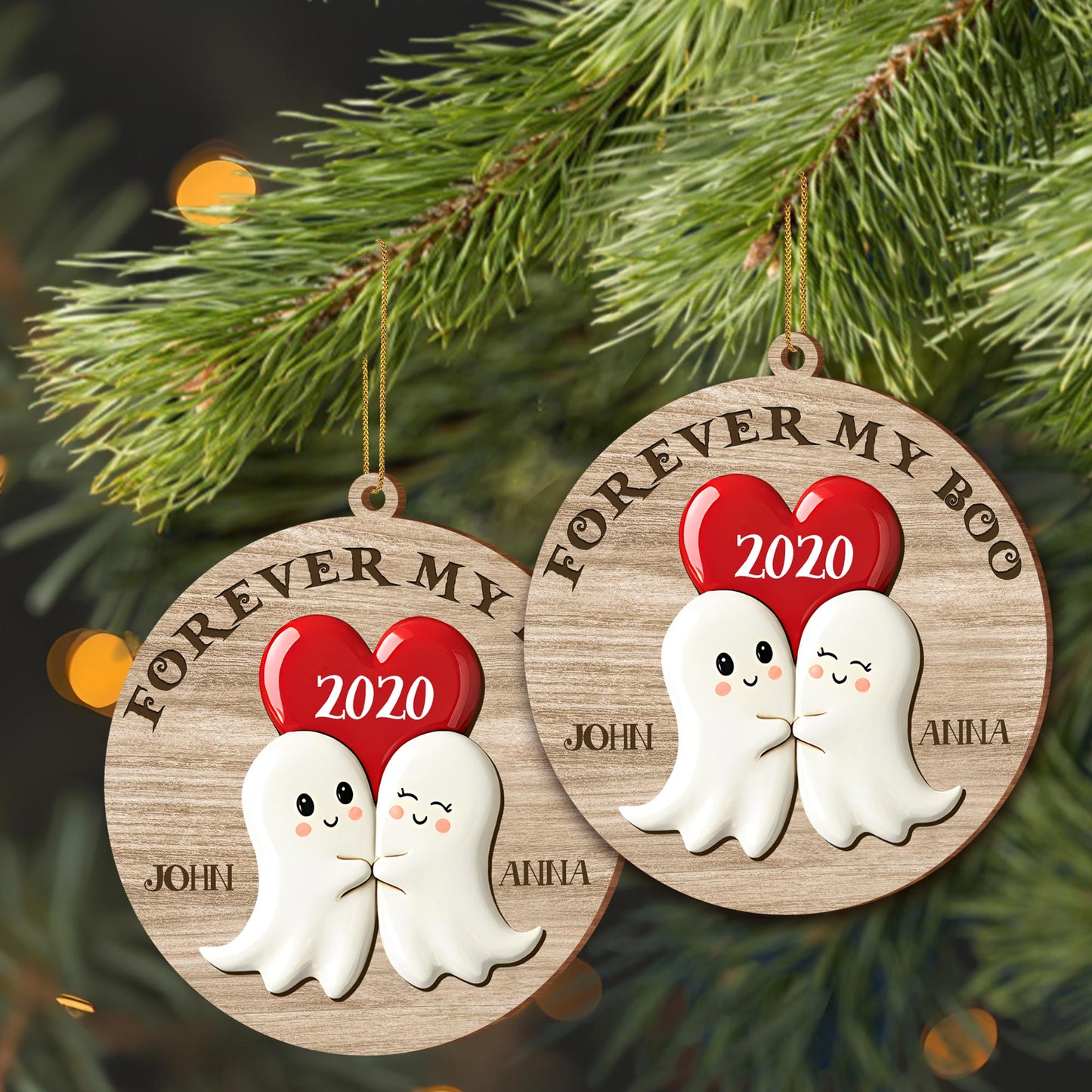 Forever My Boo With Cute Ghost Couple