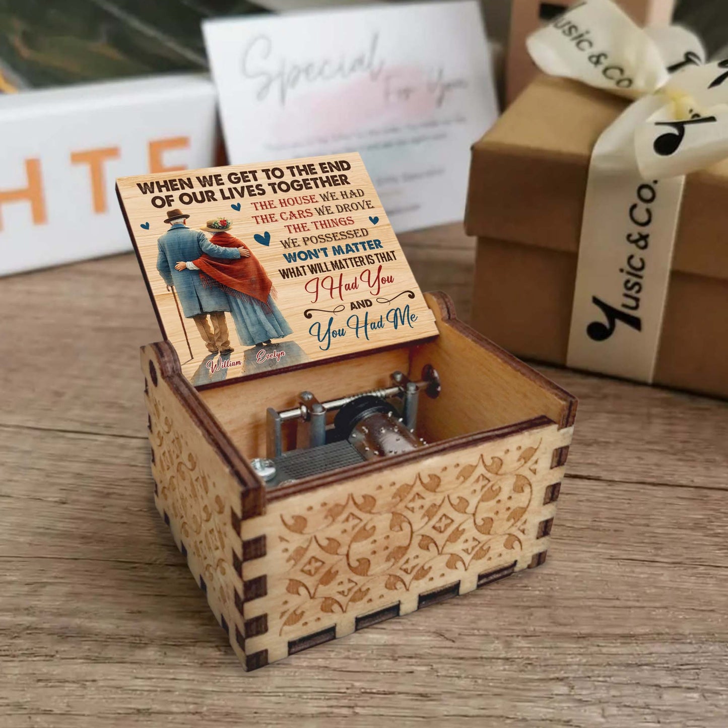 When We Get To The End Of Our Lives Together I Had You And You Had Me