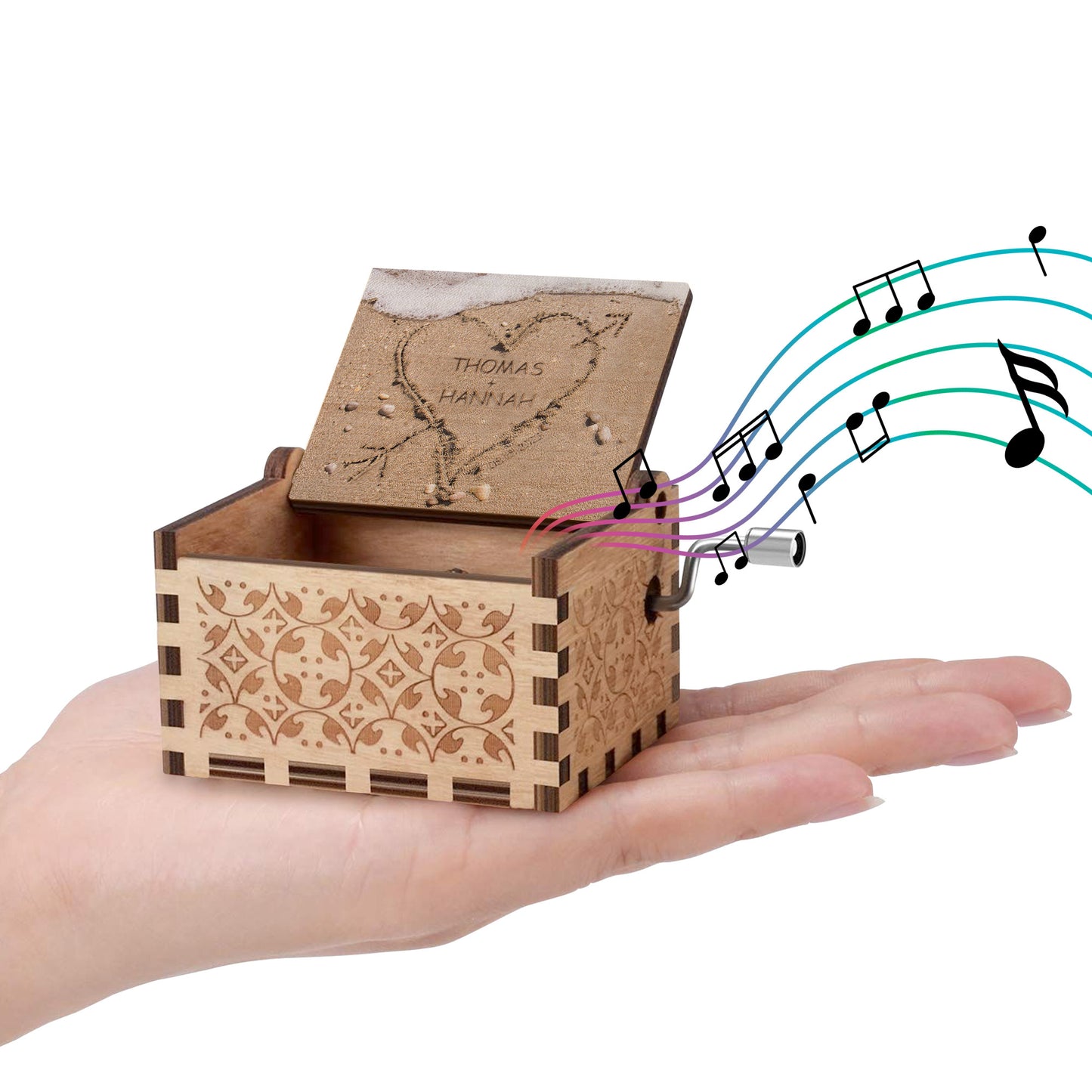 Forever in My Heart Sand Heart Image