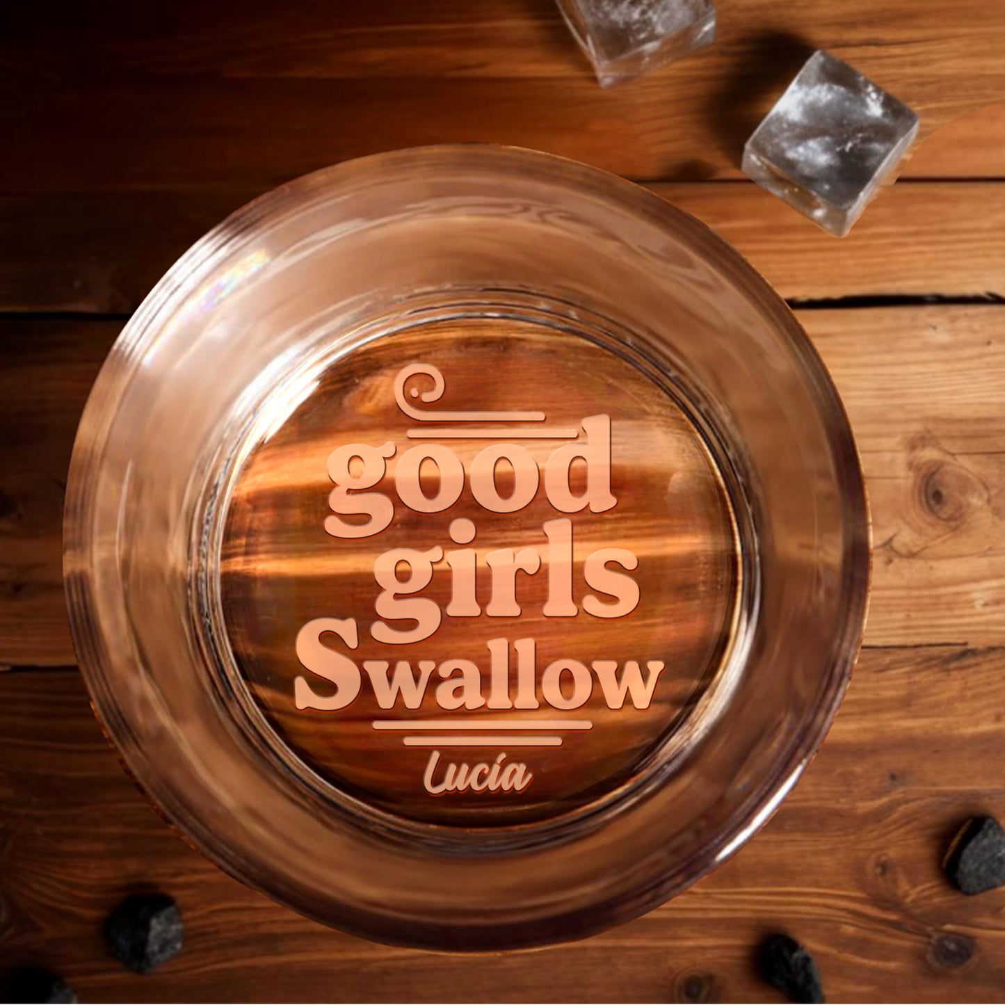 Celebrate Unapologetic Confidence Engraved Glass