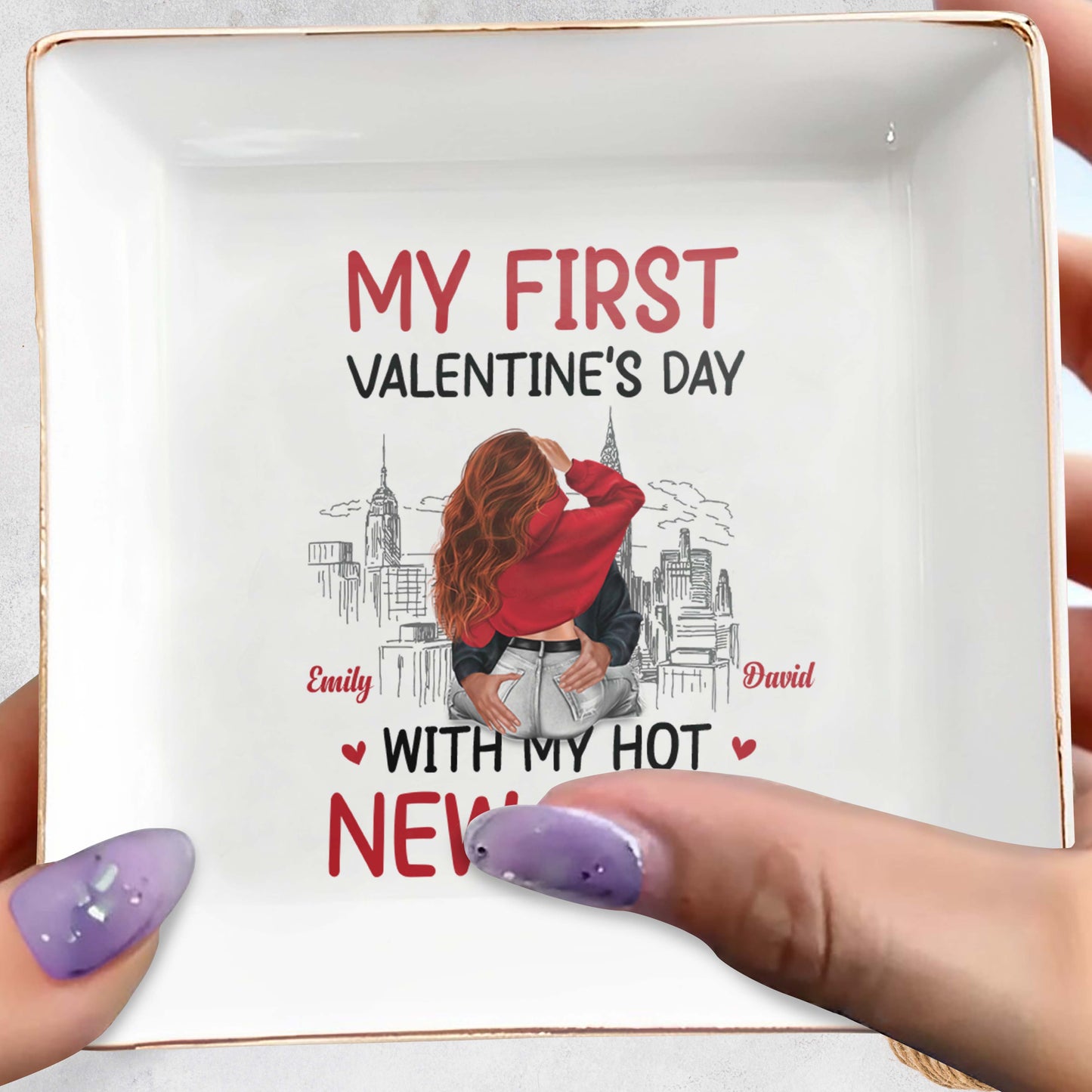 My First Valentine's Day With My New Wife and Cityscape