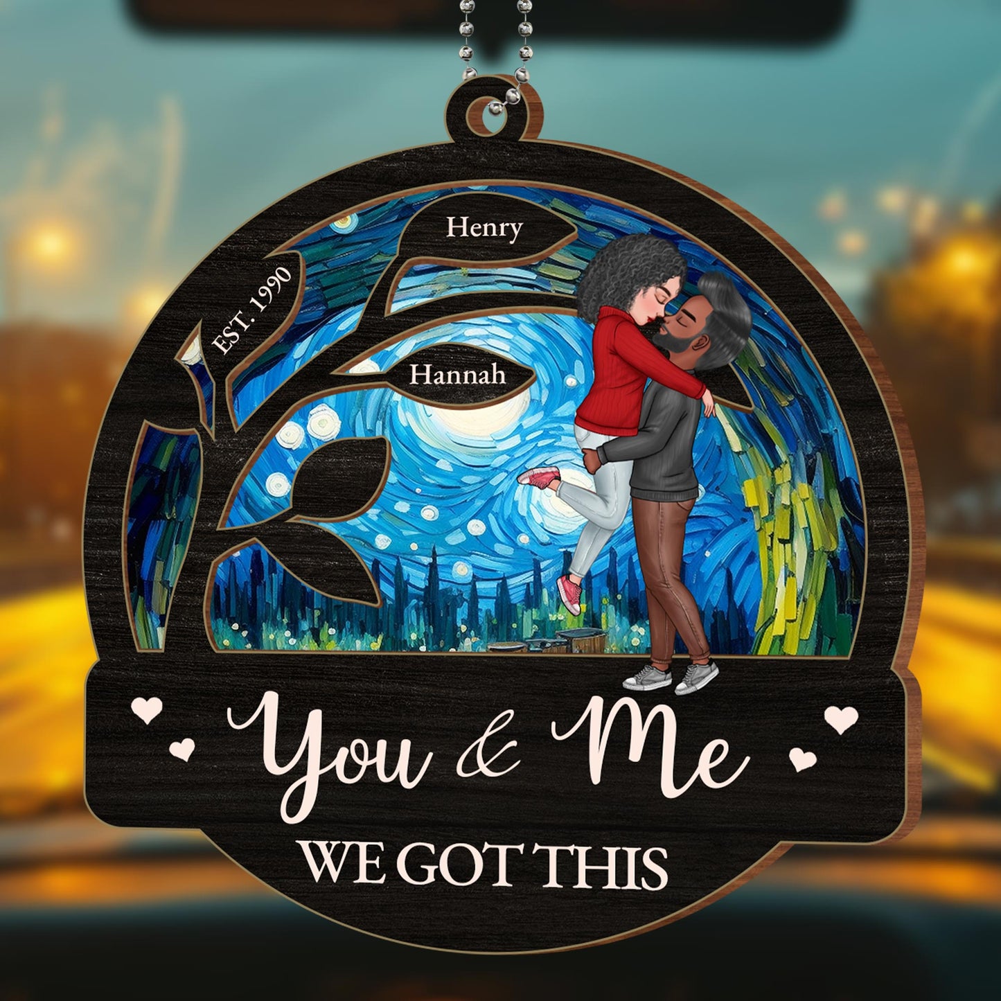You & Me, We Got This, Starry Night Couple Design