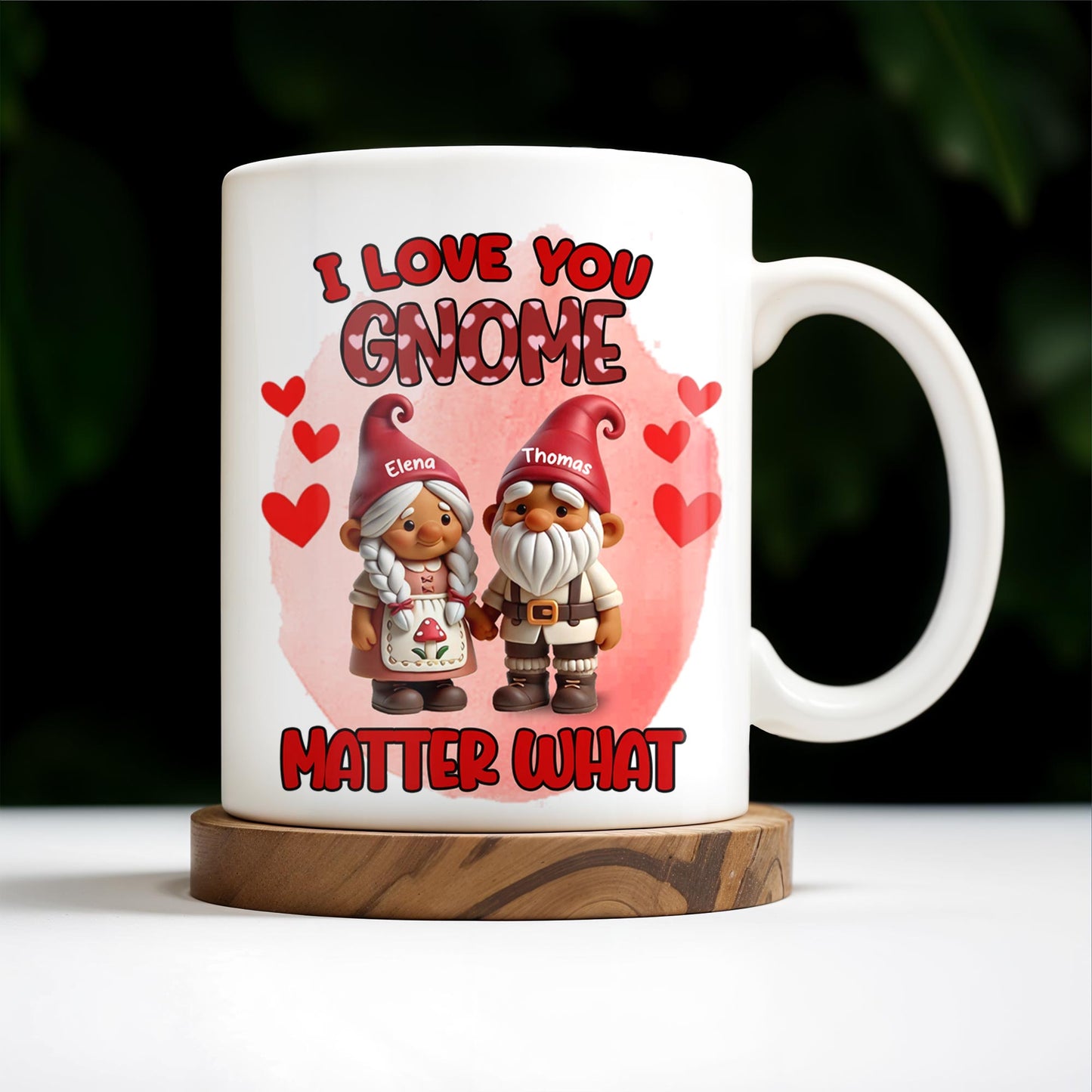 I Love You Gnome Matter What Cute Couple Gnomes