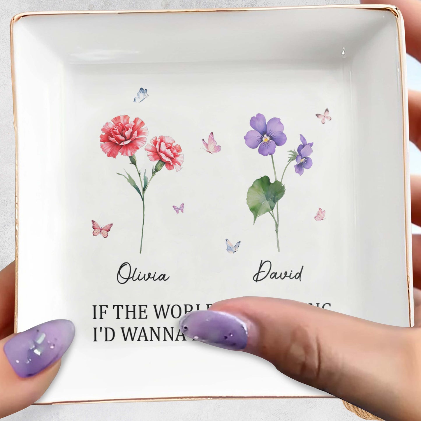 If The World Was Ending I'd Wanna Be Next To You Dish