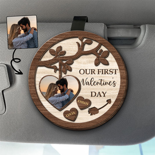 Our First Valentine's Day Heart and Arrow Design