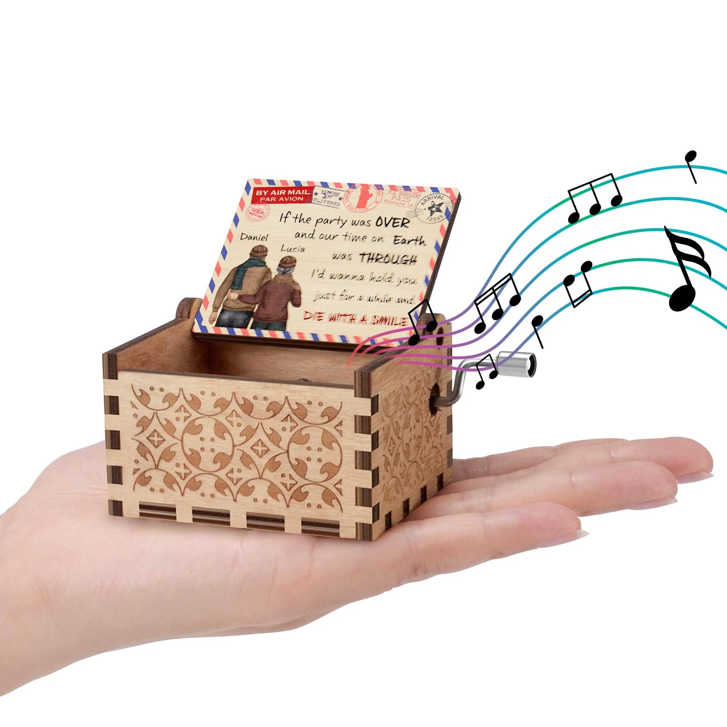 Hold You Just For A While And Die With A Smile Vintage Design