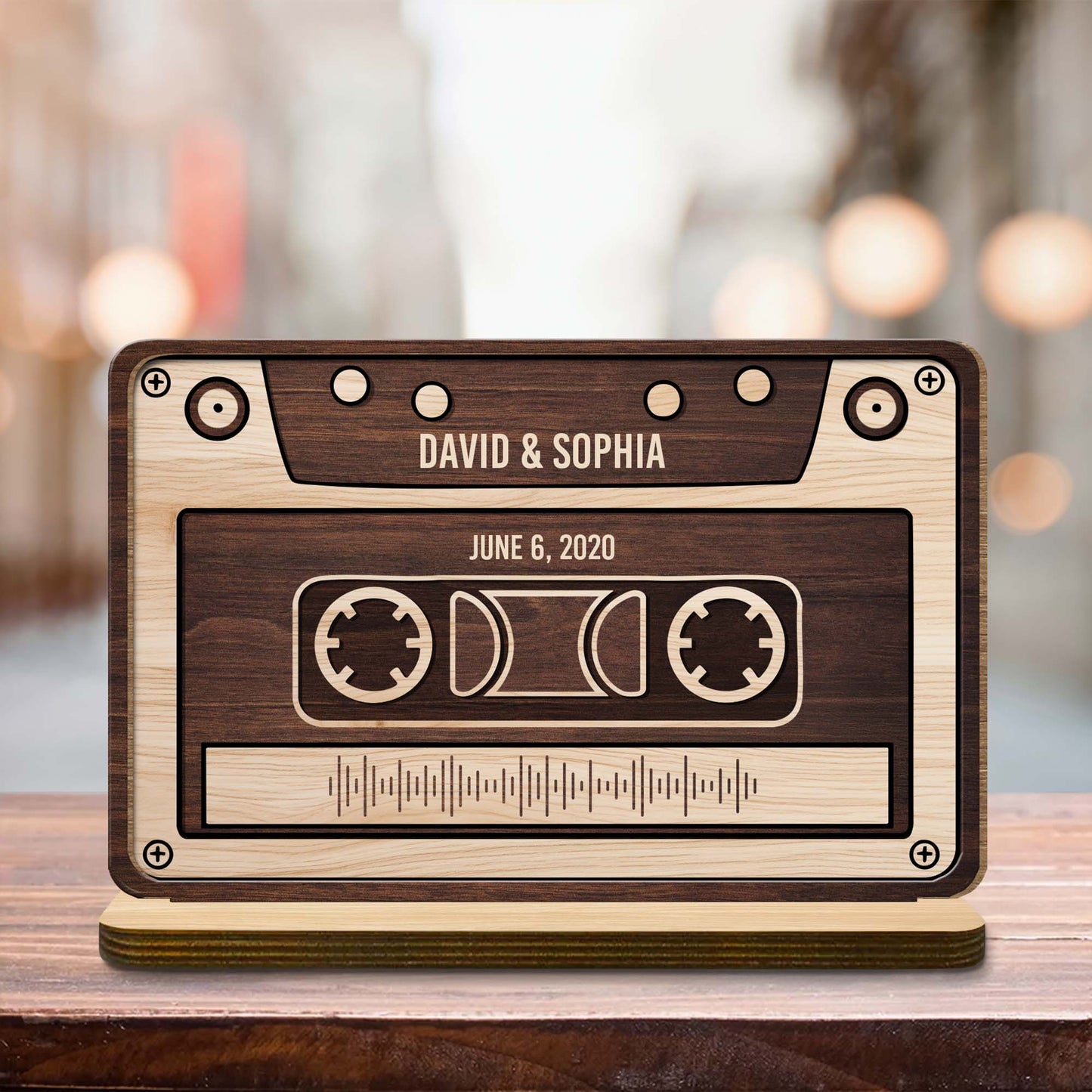 Timeless Musical Memories Personalized Cassette Design