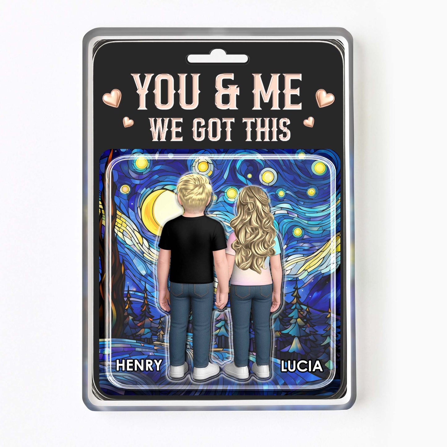 You & Me We Got This, Couple And Hearts