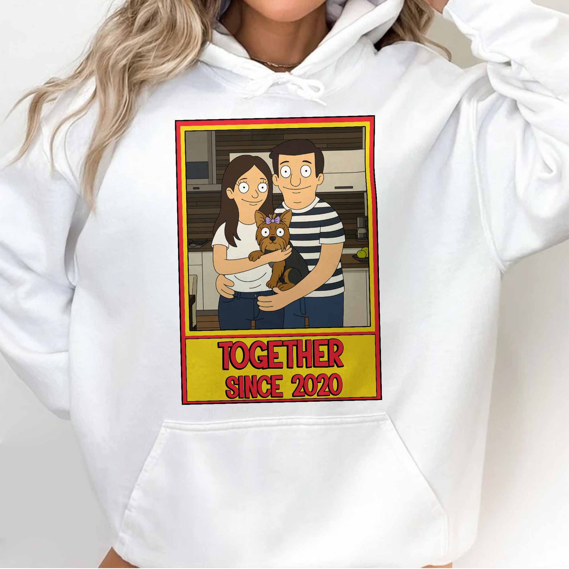 Together Since, Couple And Dog