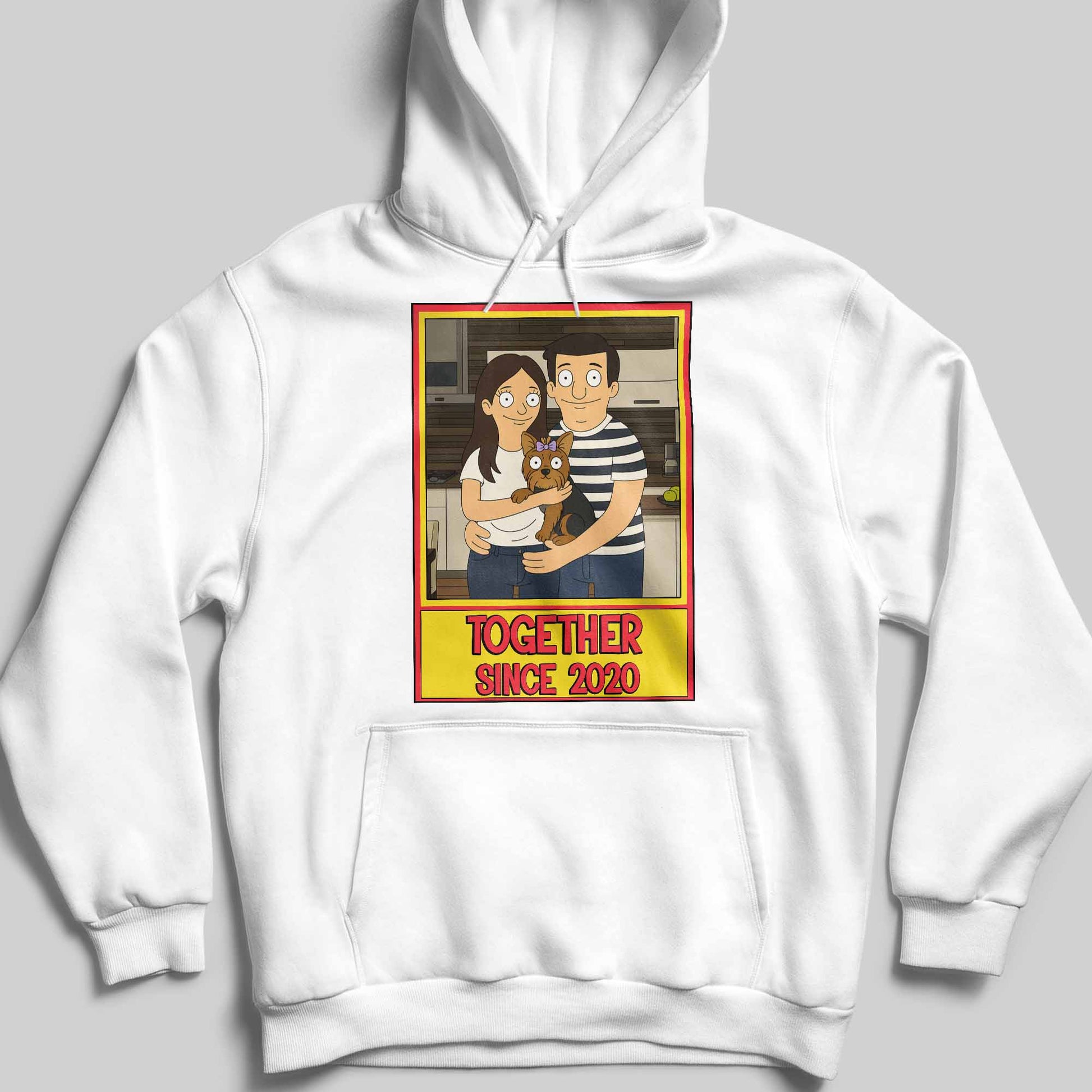 Together Since, Couple And Dog