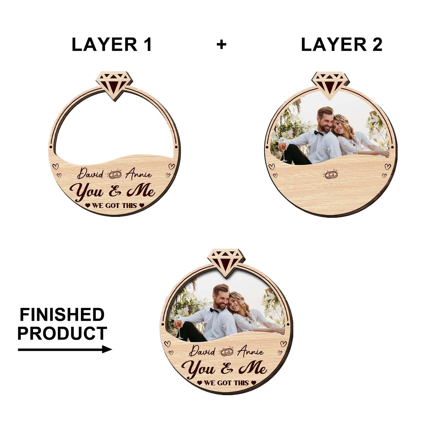 You & Me, We Got This, Heart Symbols, Couple