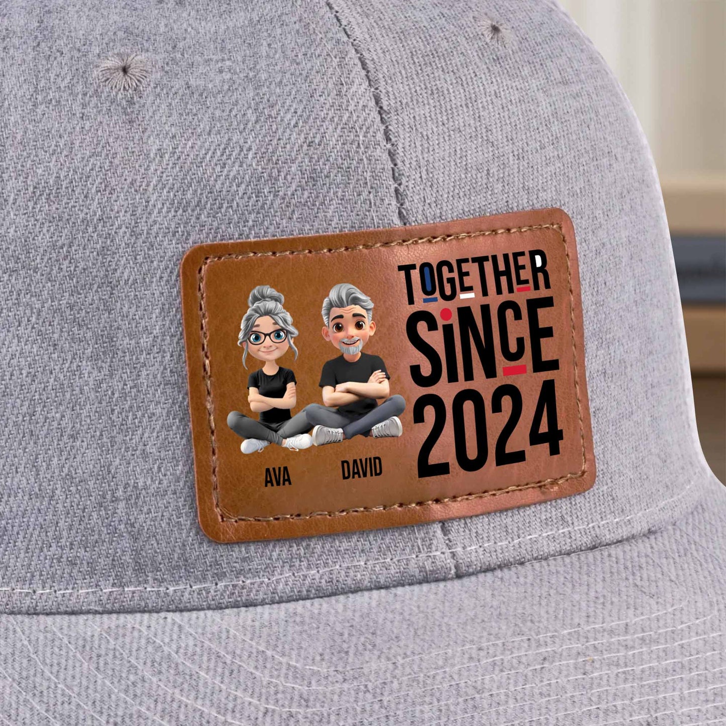 Together Since, Cartoon Couple Design