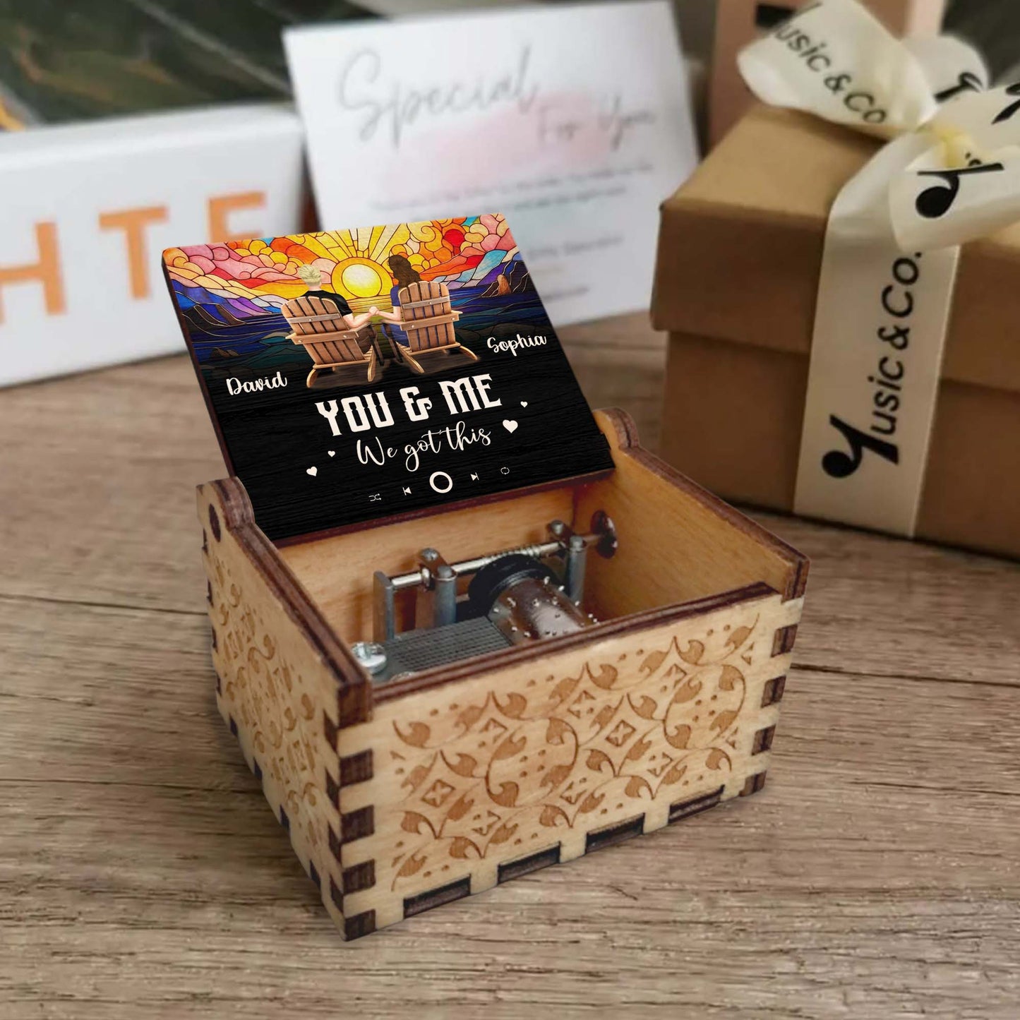 You & Me We Got This, Sunset Beach Chairs