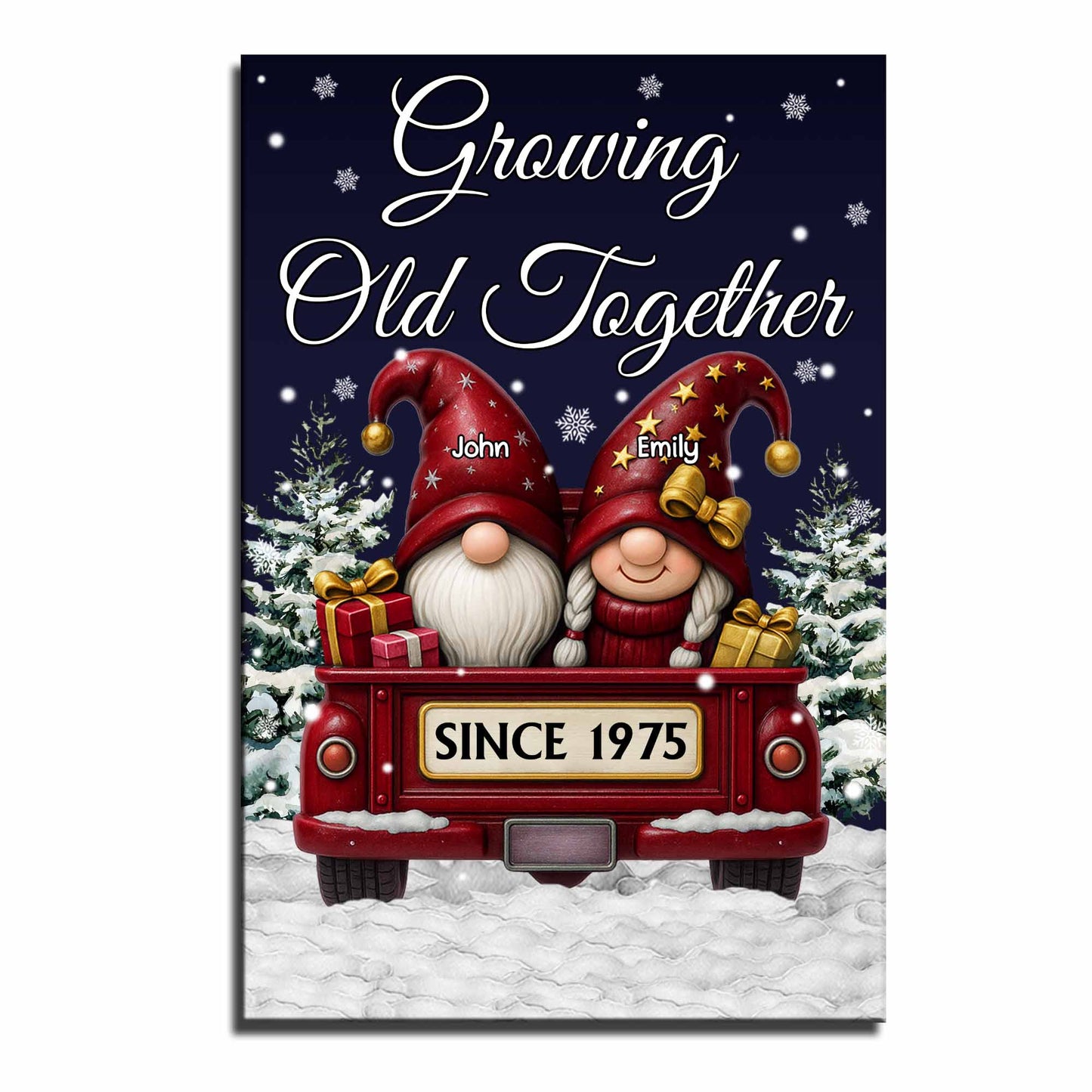 Growing Old Together Vintage Truck and Christmas Gifts