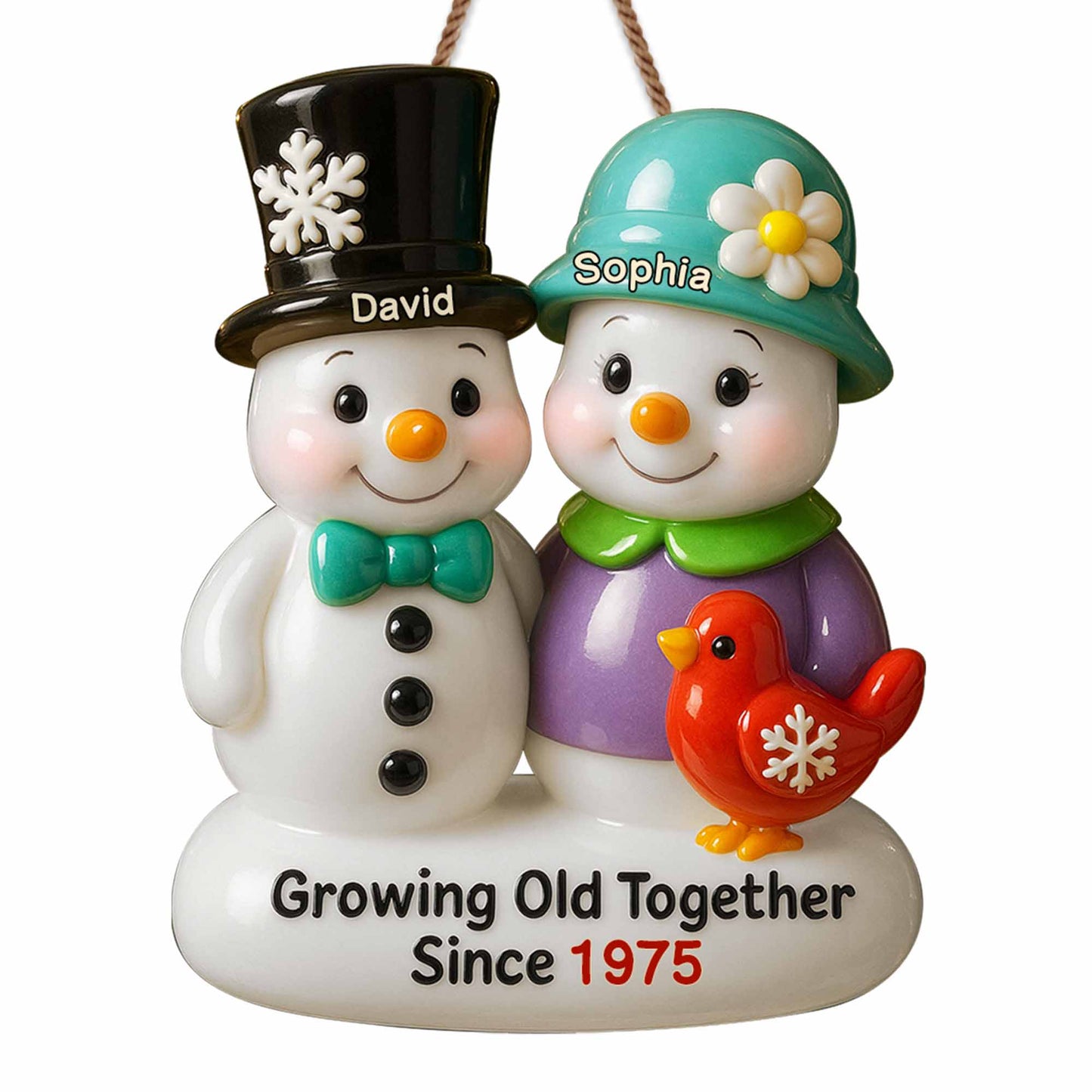 Growing Old Together, Snowmen and Bird