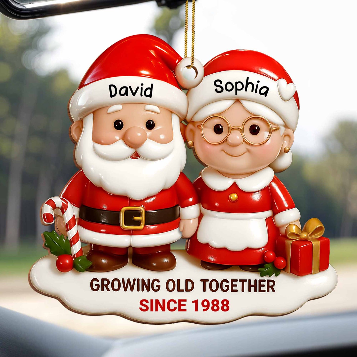 Growing Old Together Santa Claus Gifts
