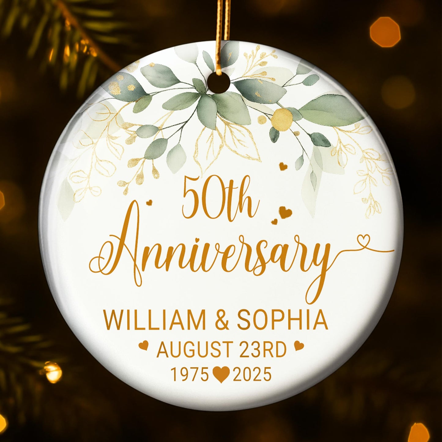 Celebrating A Special Moment Of Unity And Love With Beautiful Greenery