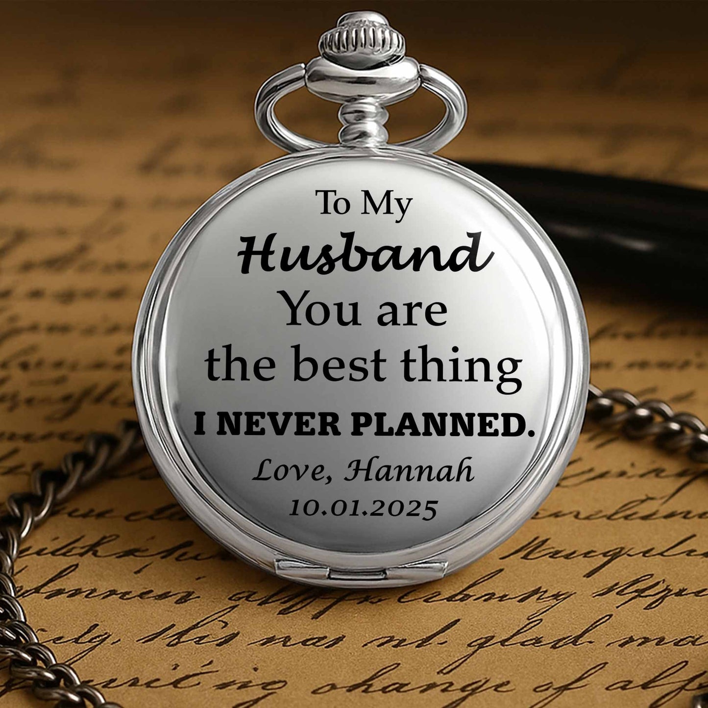 To My Husband, You Are The Best Thing I Never Planned