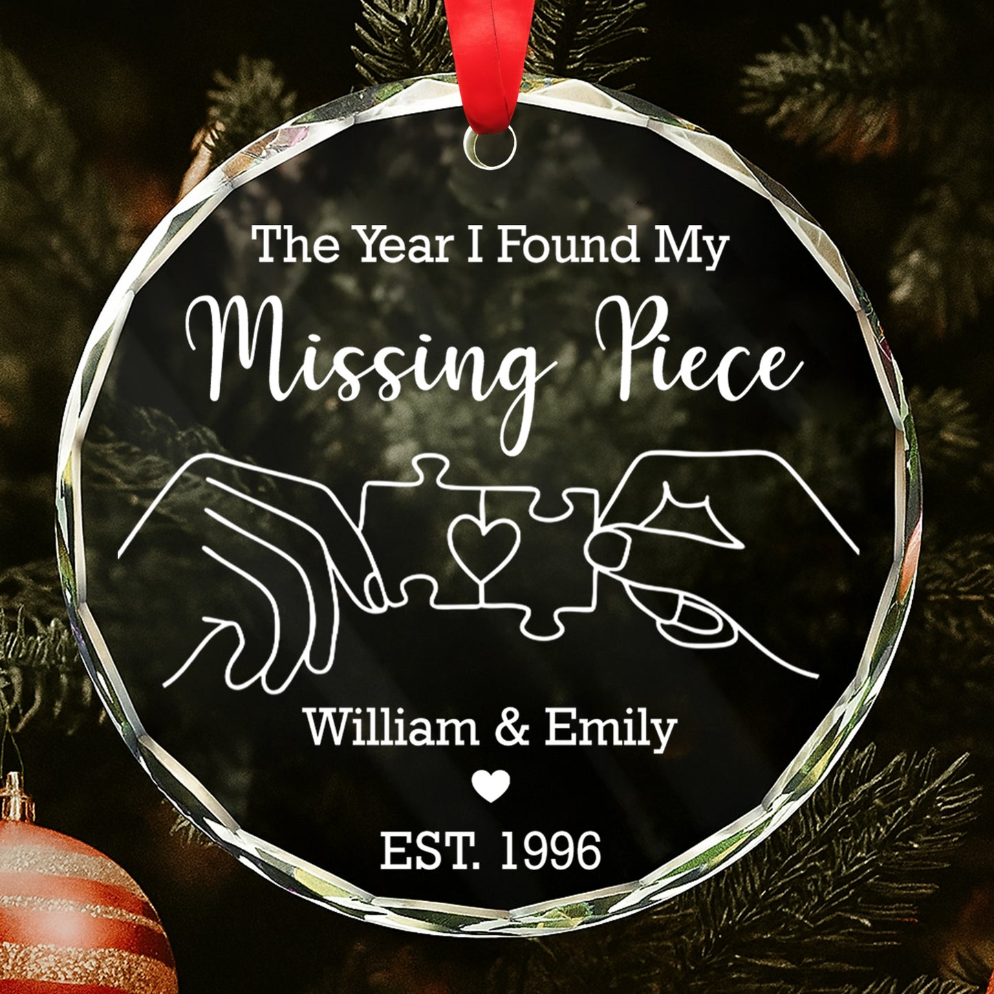 The Year I Found My Missing Piece, Puzzle And Hands Design