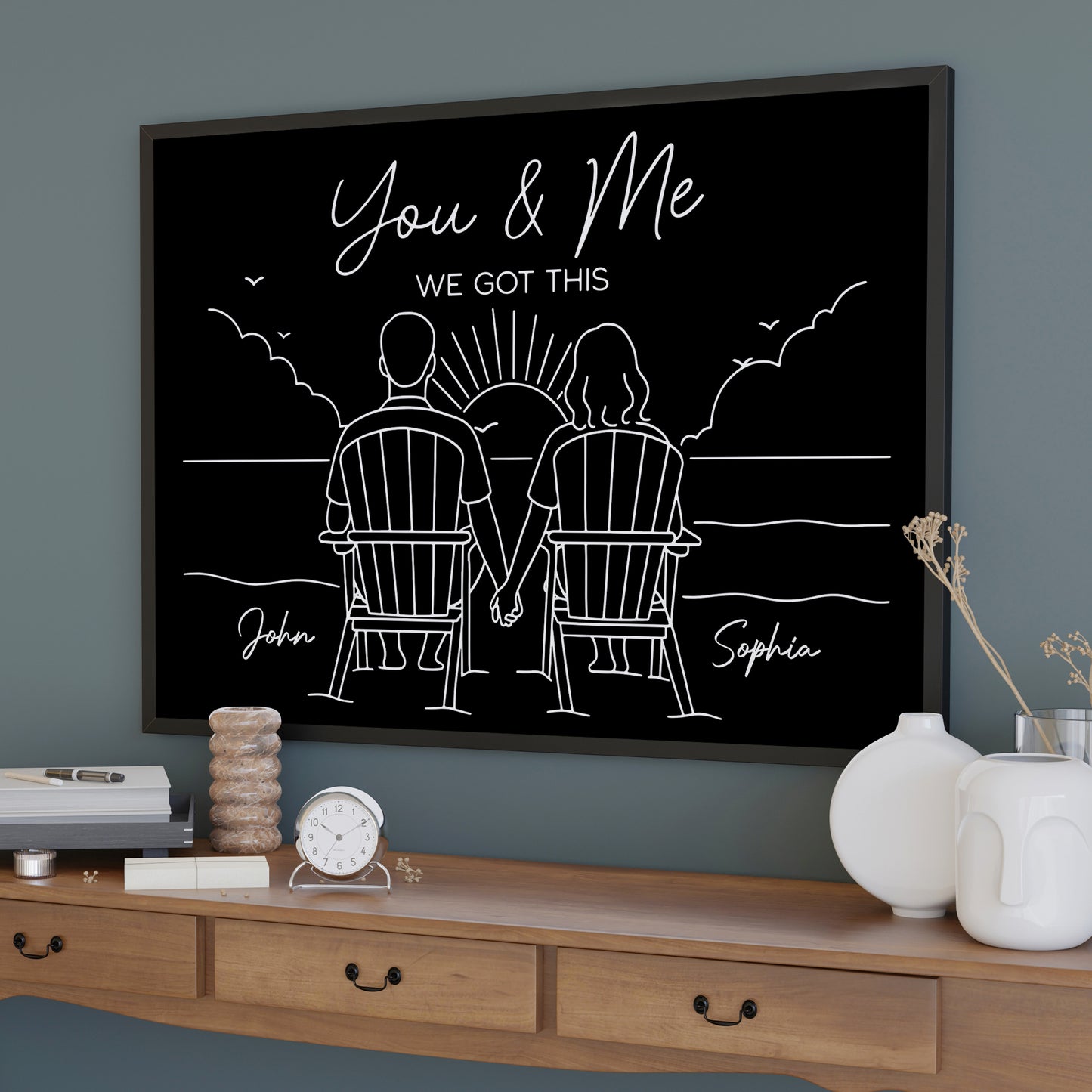 You & Me We Got This, Couple Watching Sunrise