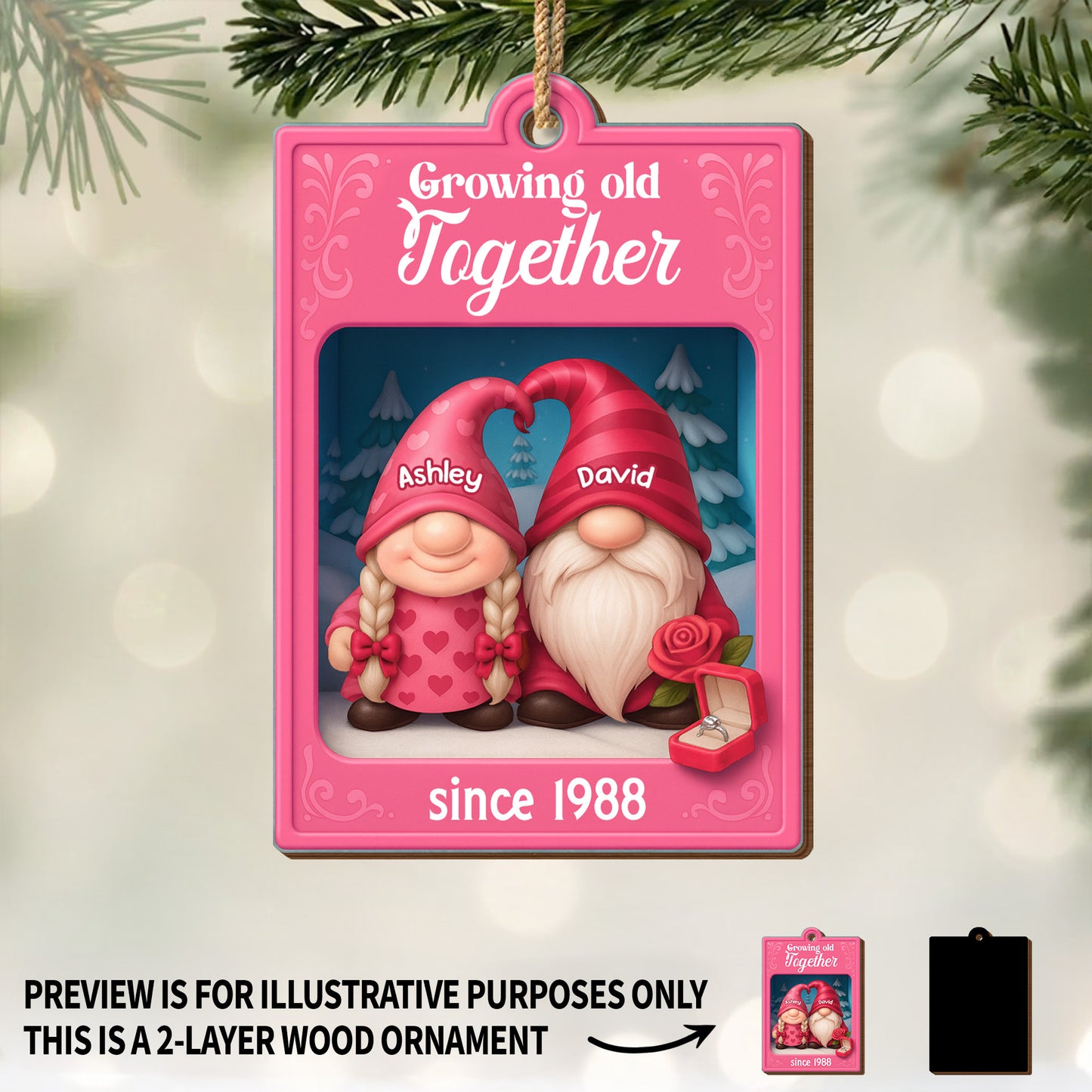 Growing Old Together With Gnomes And Hearts