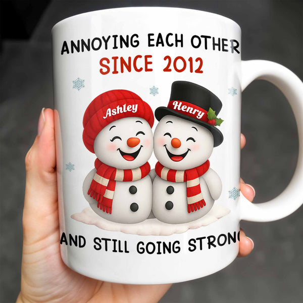 Annoying Each Other Since, Snowmen Design