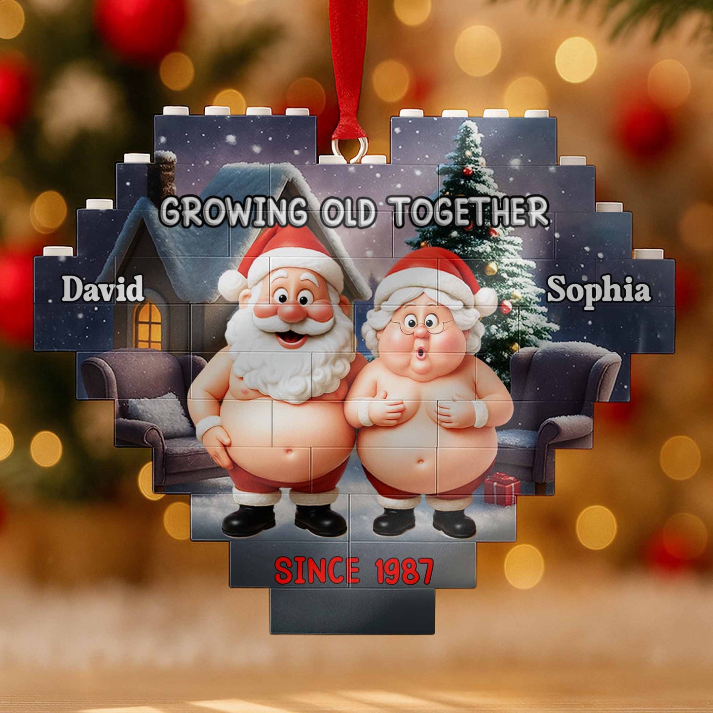 Growing Old Together With Santa and Mrs. Claus