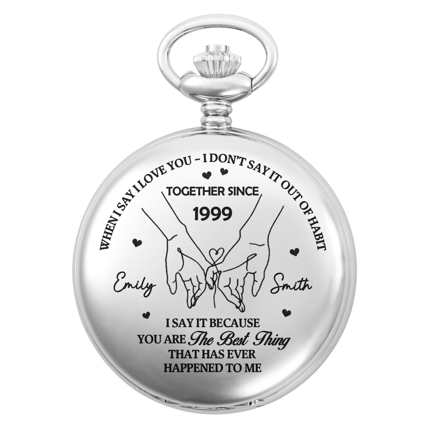 When I Say I Love You, Hands And Hearts Design