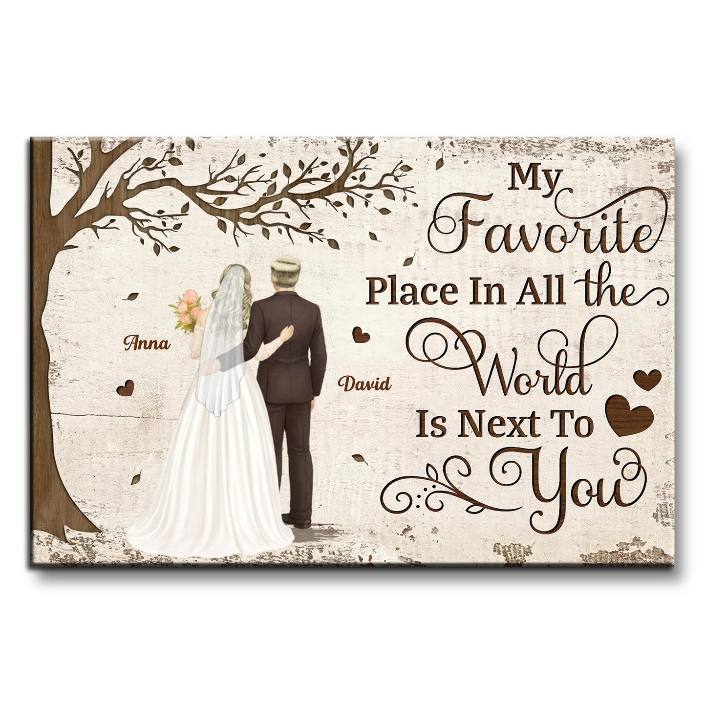 My Favorite Place Is Next To You, Couple Under Tree