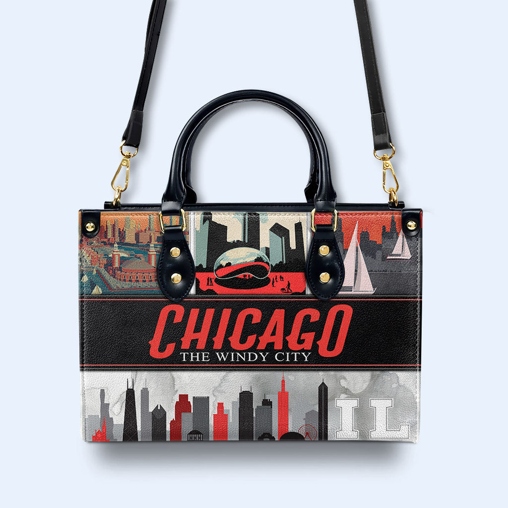 Chicago  - Leather Handbag - CHI01
