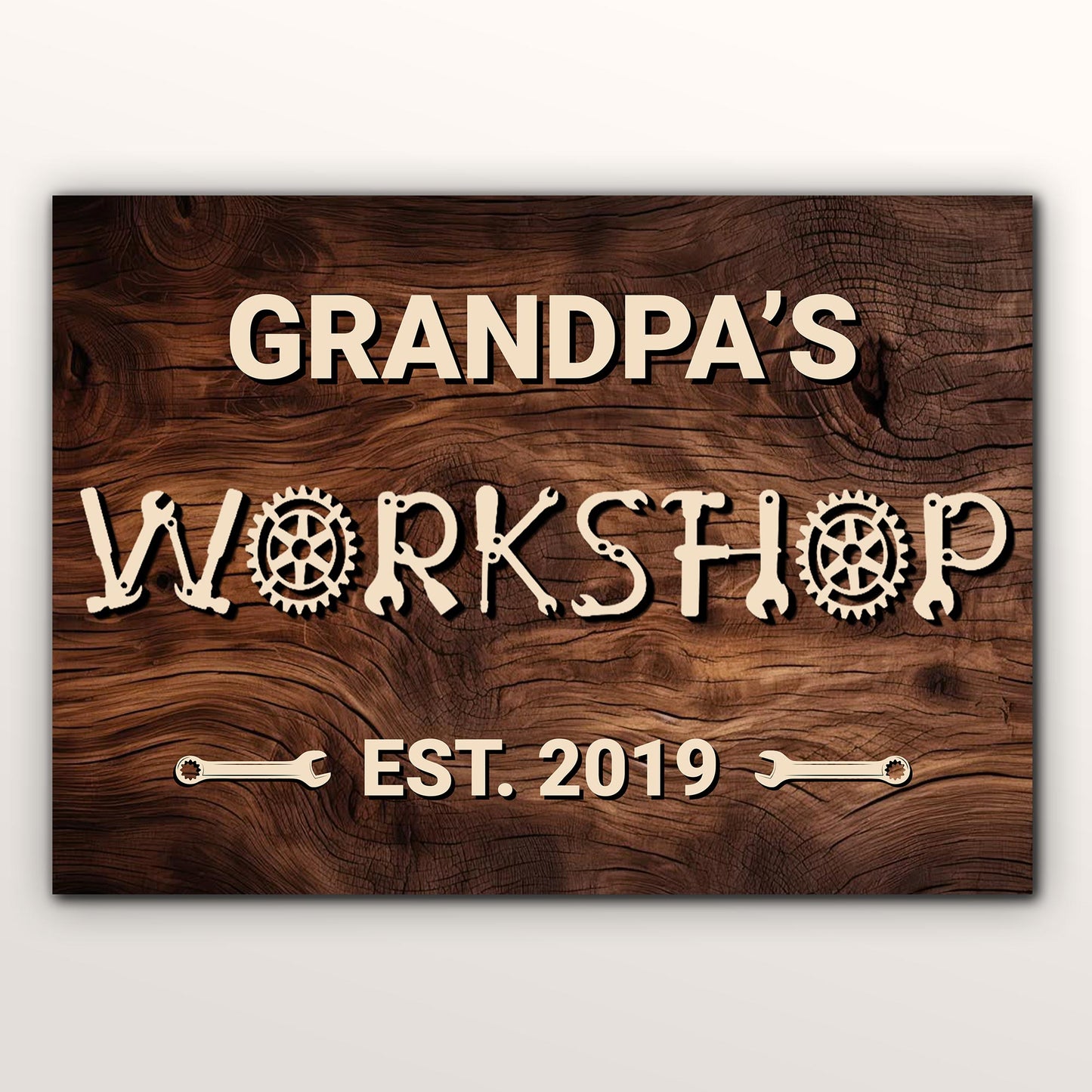 Grandpa's Workshop Est. 2019, Tools and Gears