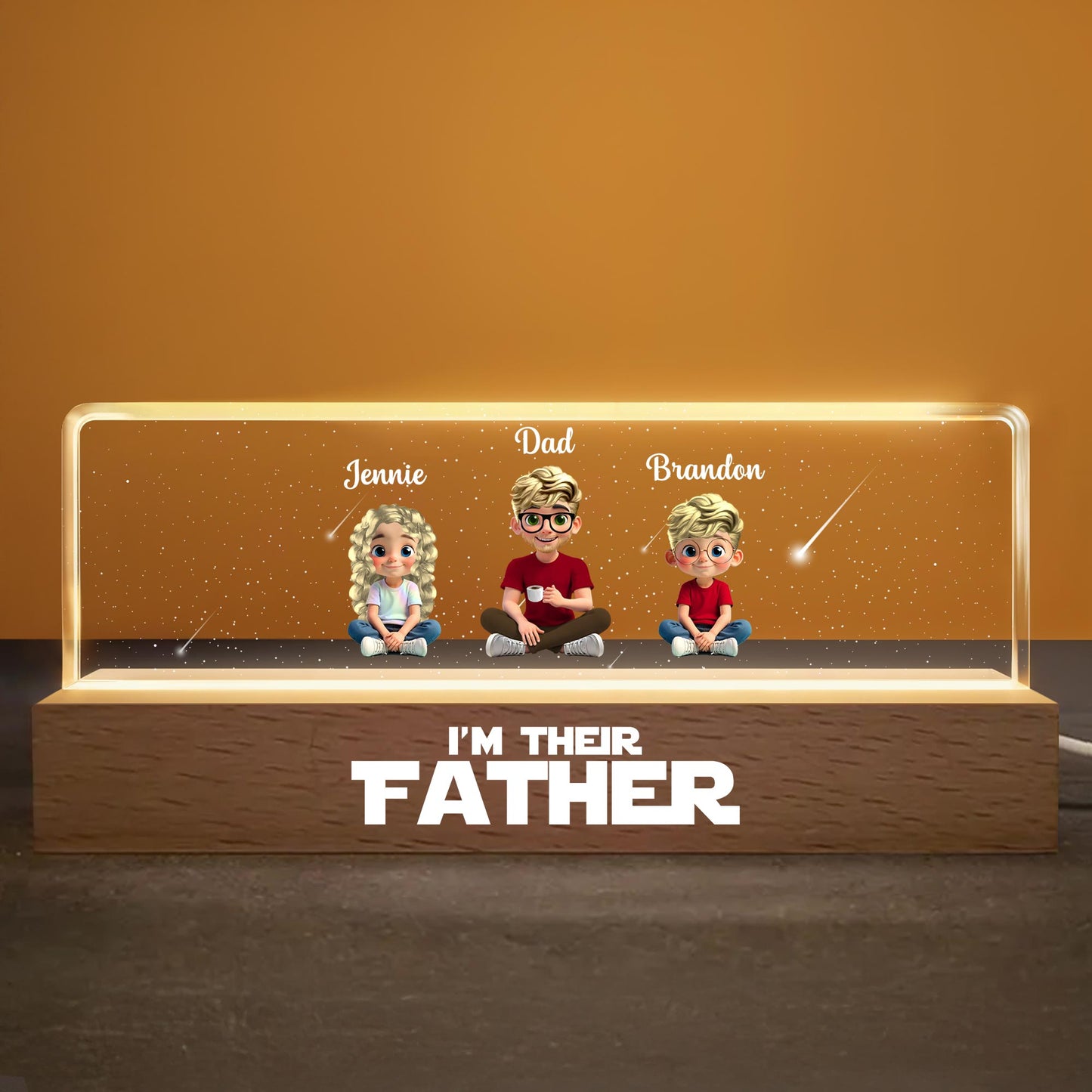 I'm Their Father, Cartoon Characters Night Light