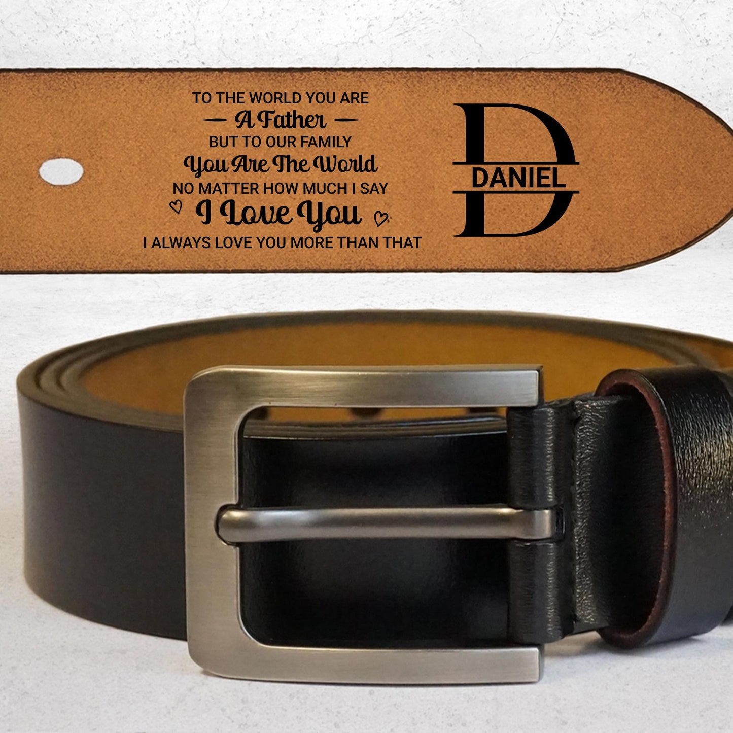 To The World You Are A Father But To Our Family You Are The World, Heart