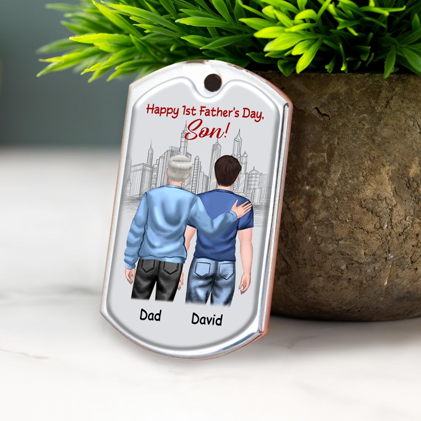 To My Son, The Only Thing Better Than Being Your Father Is Watching You, Cityscape and Father and Son