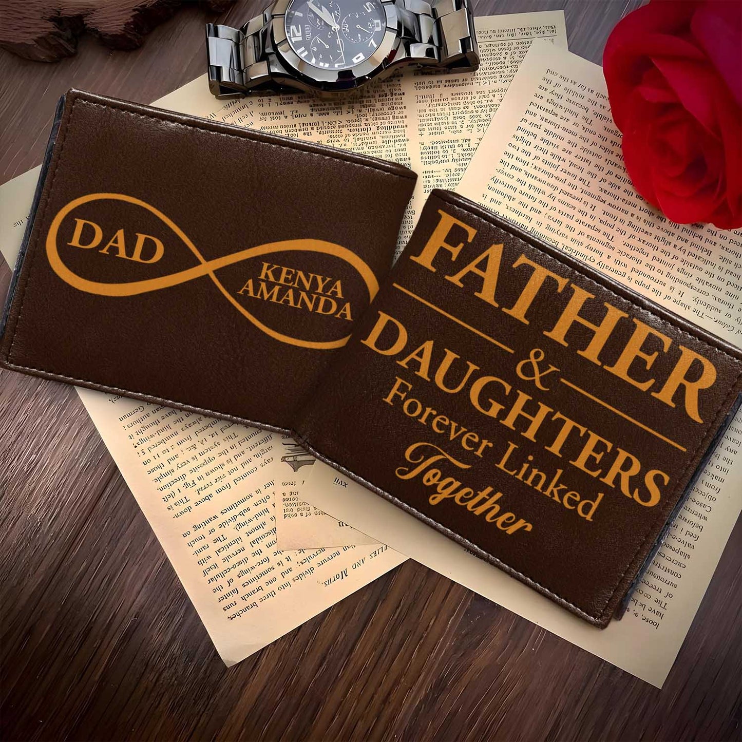 Father & Daughters Forever Linked Together