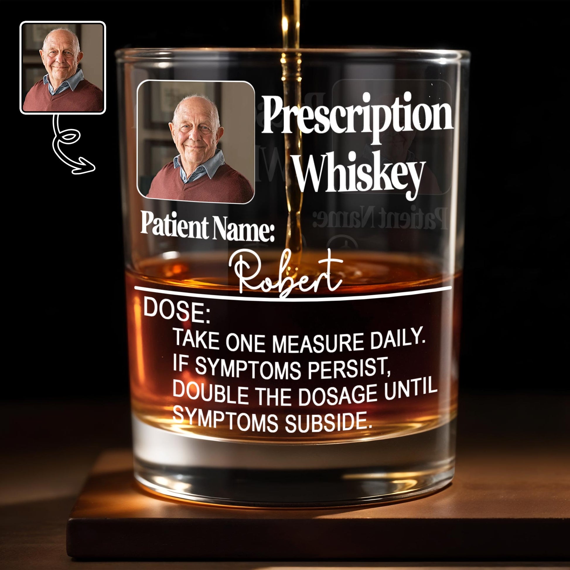 Prescription Whiskey, Dose: Take One Measure Daily, Double The Dosage