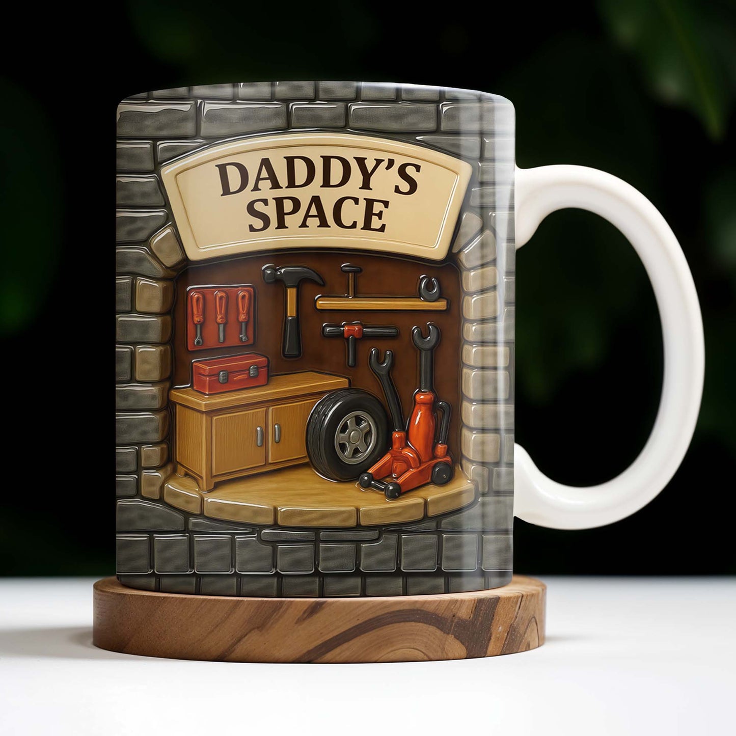 Daddy's Space, Garage and Tools Design