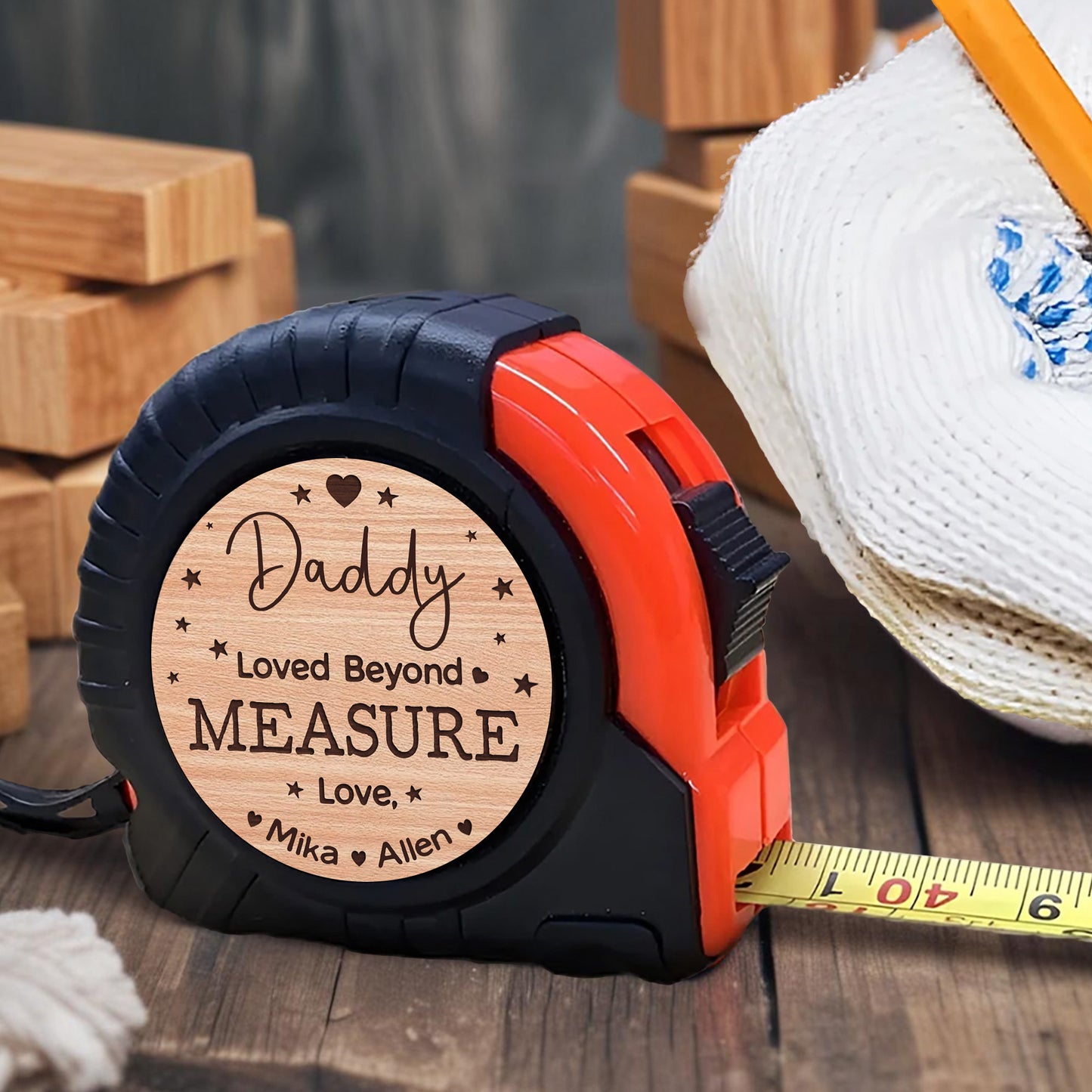 Daddy, Loved Beyond Measure, Heart and Stars