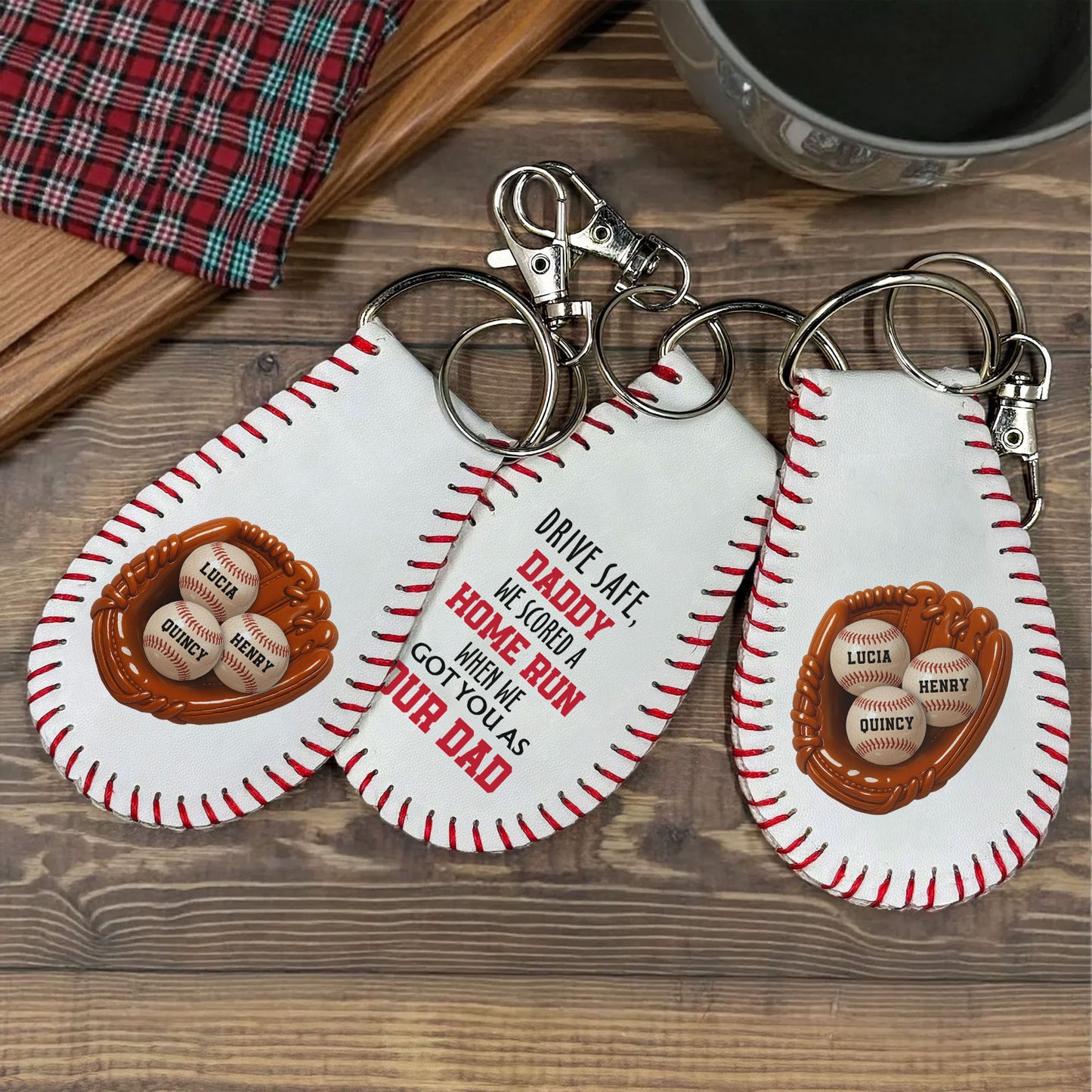 Drive Safe, Daddy We Scored A Home Run When We Got You As Our Dad, Baseball