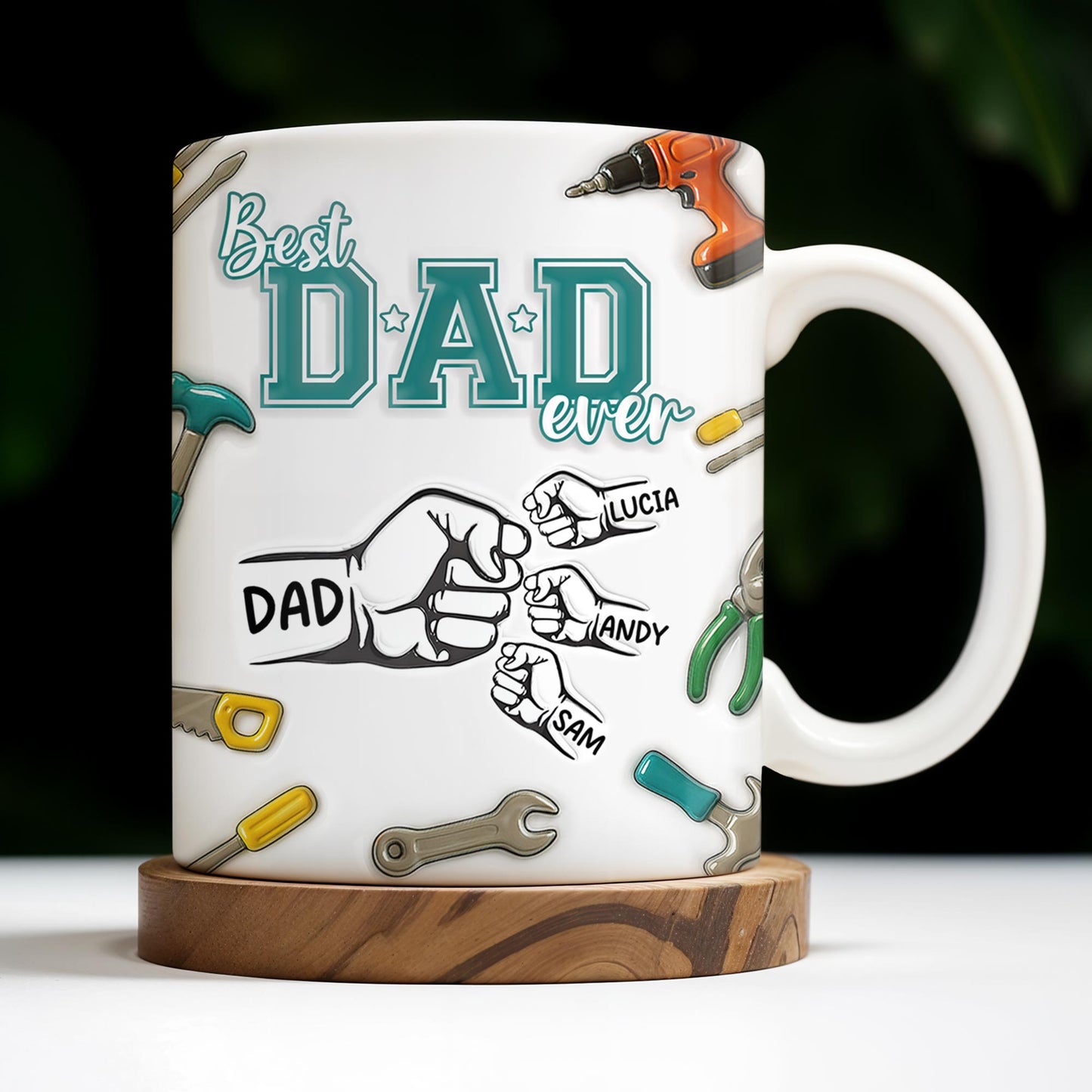 Best Dad Ever, Tools and Hand Gestures