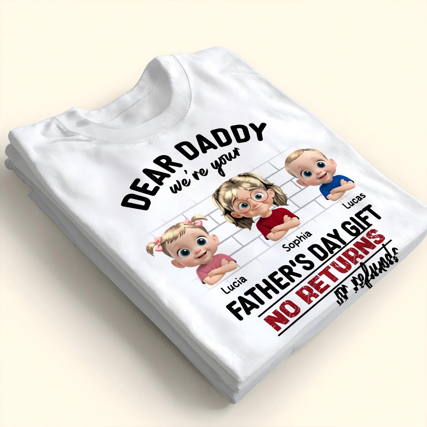 Dear Daddy We're Your Father's Day Gift