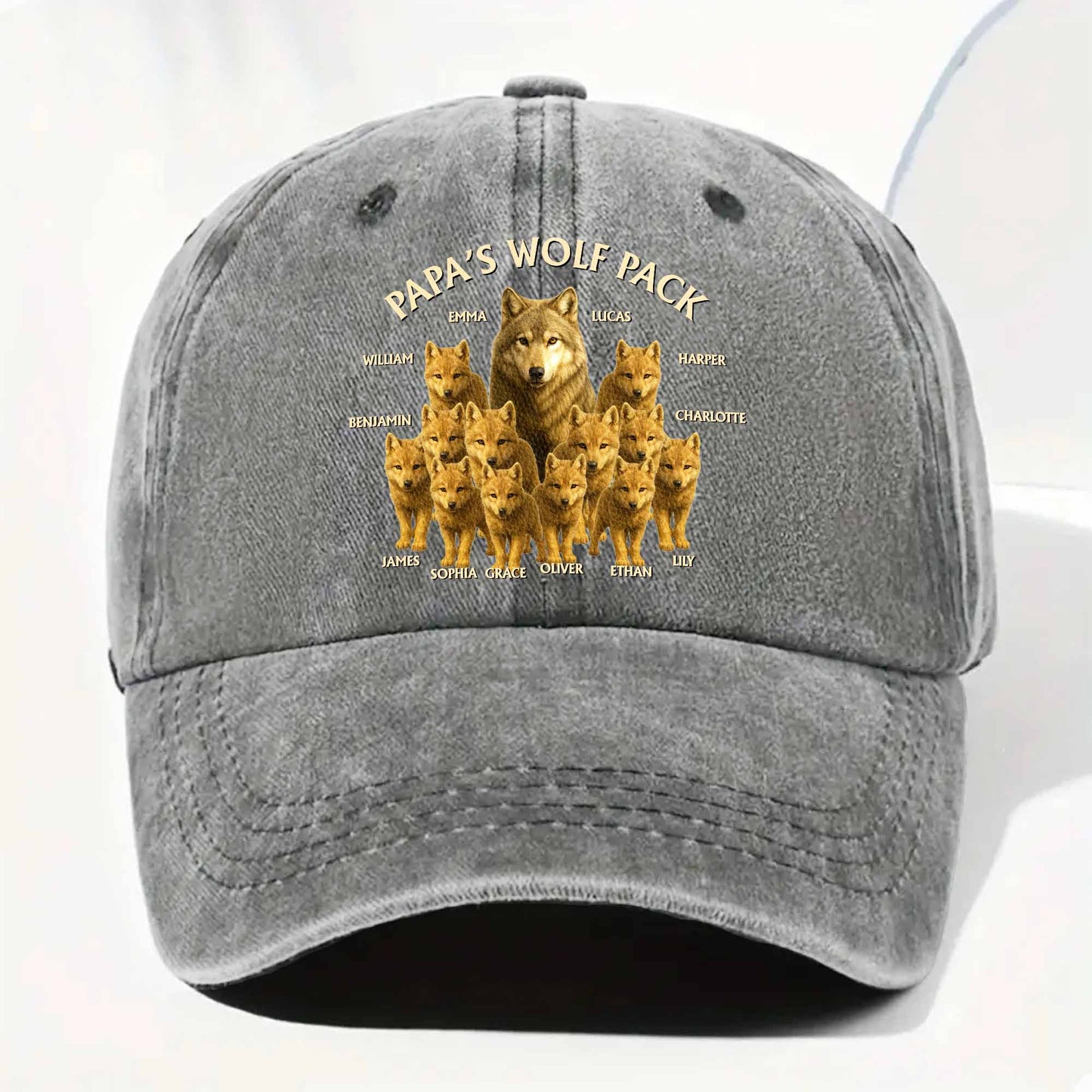 Papa's Wolf Pack With Wolves Design