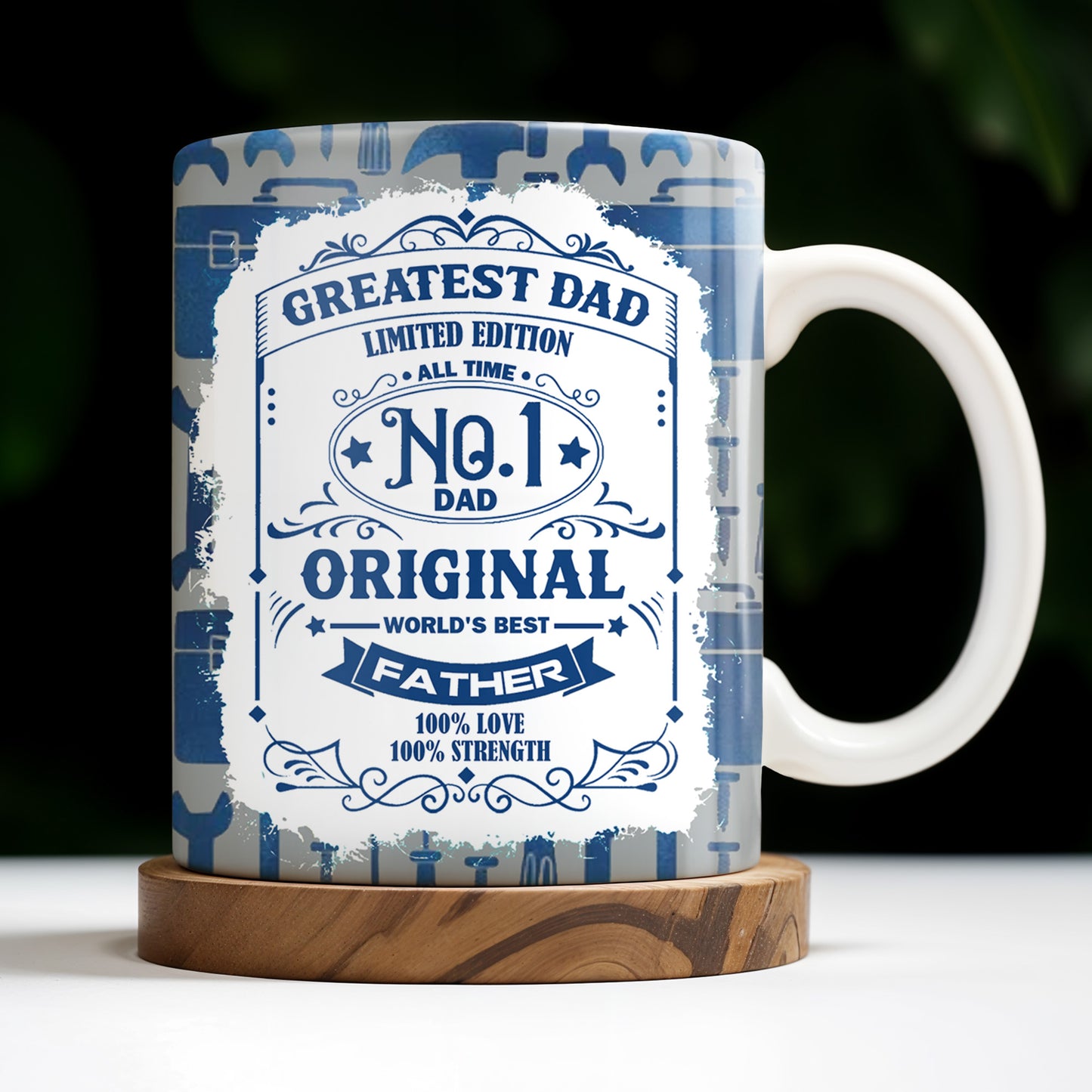 Greatest Dad Limited Edition, World's Best Father, Tools and Wrench Design