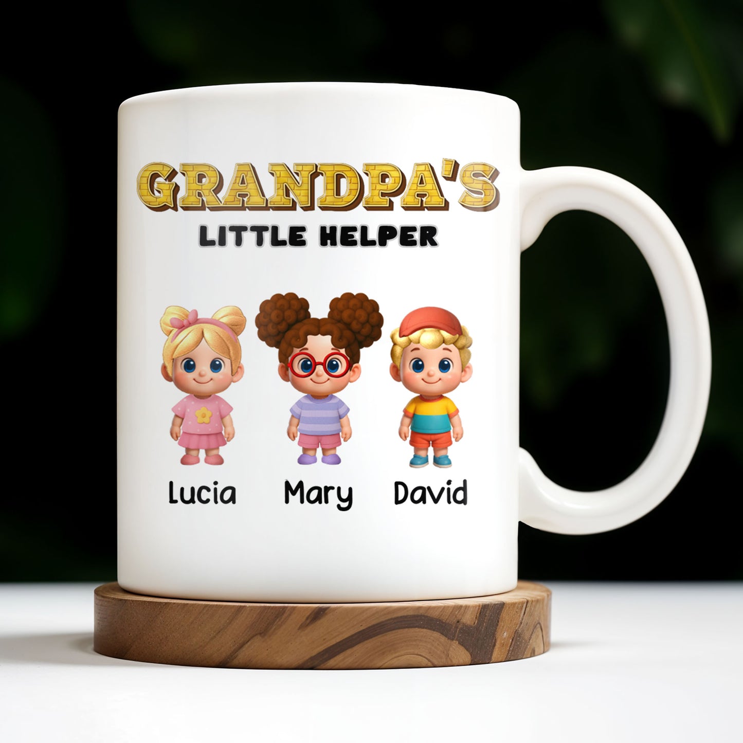 Grandpa's Little Helper, Cartoon Children