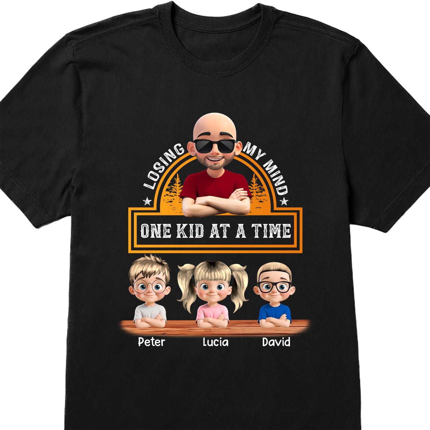 Losing My Mind One Kid At A Time, Father And Kids