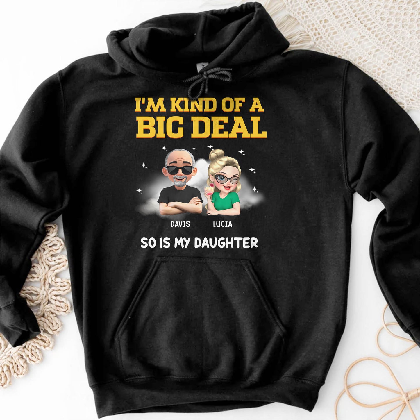 I'm Kind Of A Big Deal, So Is My Daughter, Cartoon Portraits And Stars