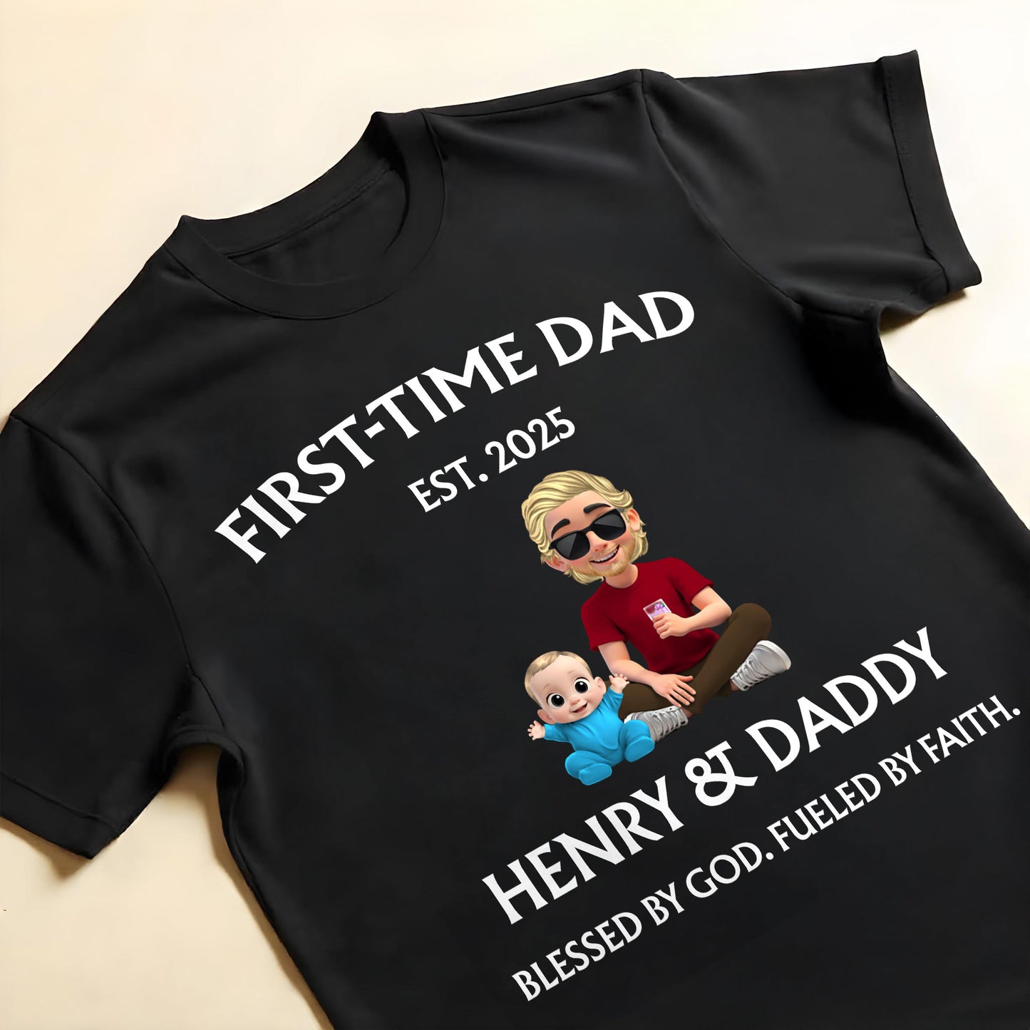 First-Time Dad Blessed By God Fueled By Faith