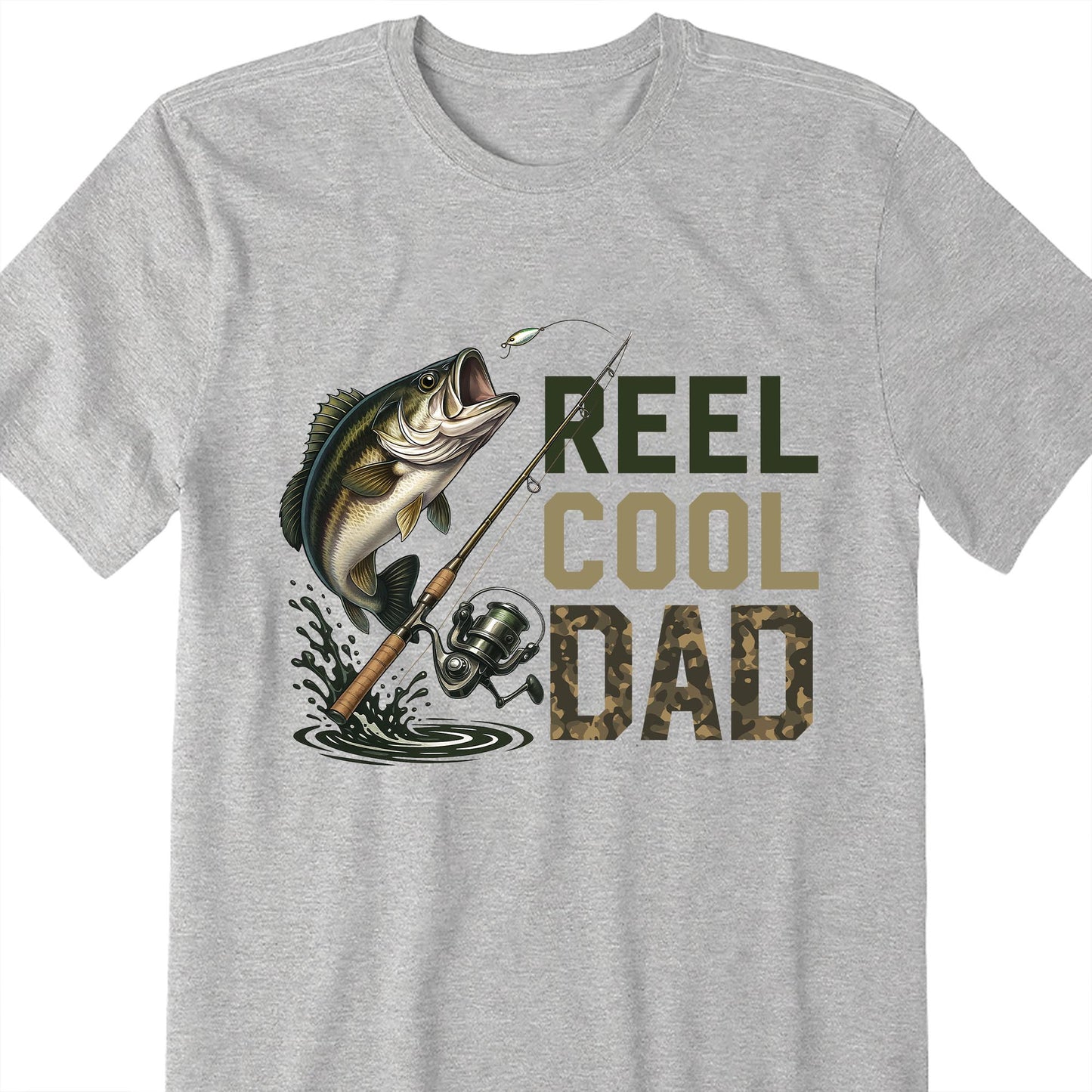 Reel Cool Dad Fishing Design