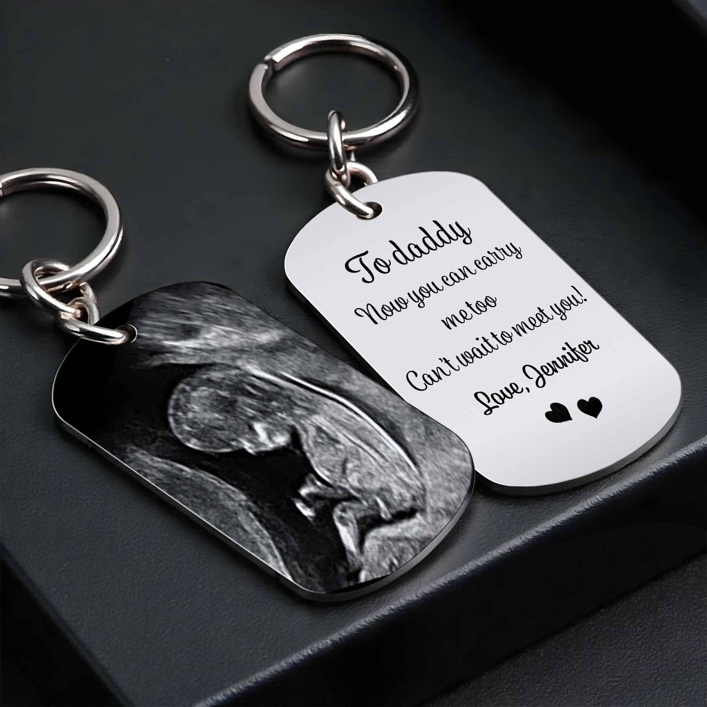 To Daddy Now You Can Carry Me Too, Ultrasound Image And Heart