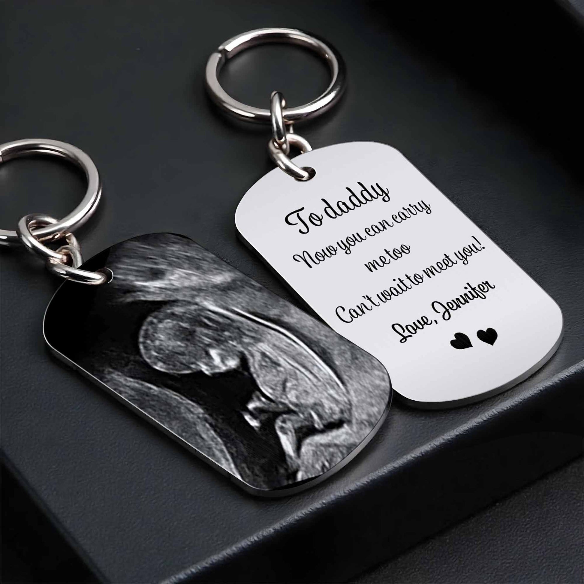 To Daddy Now You Can Carry Me Too, Ultrasound Image And Heart